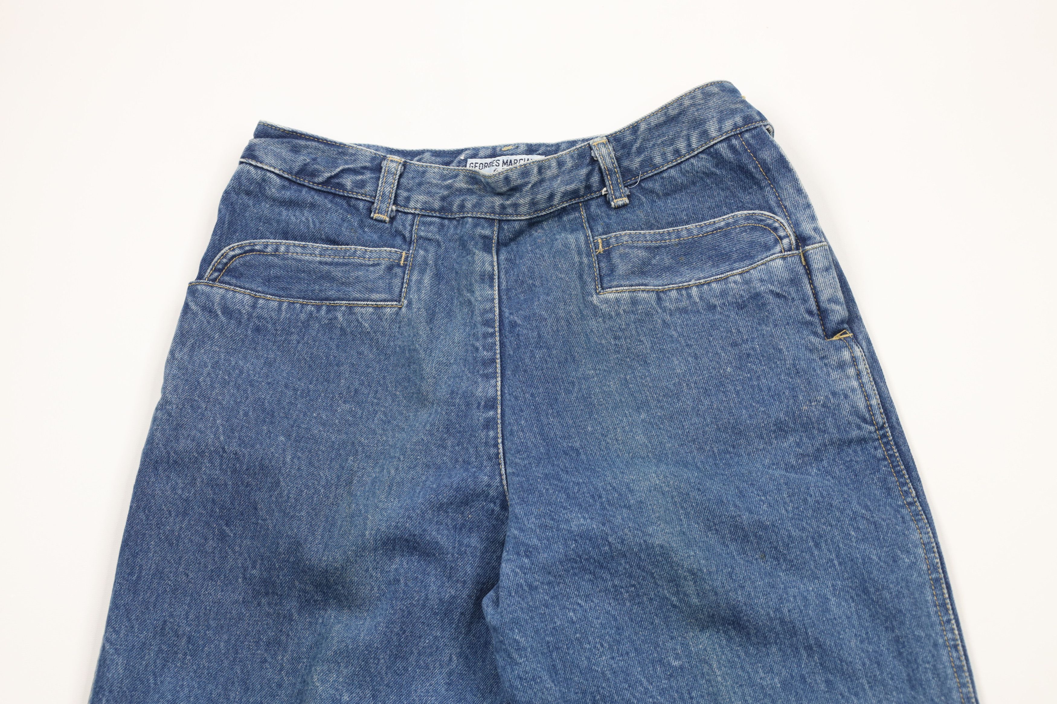 Guess × Vintage Vintage 80s 90s Georges Marciano Guess Denim Jeans Blue USA Size 31" - 2 Thumbnail