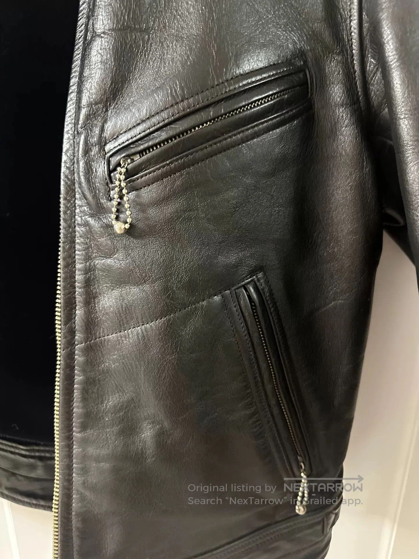 Freewheelers Freewheelers Leather Jacket Classic Style. Size US XXL / EU 58 / 5 - 5 Thumbnail