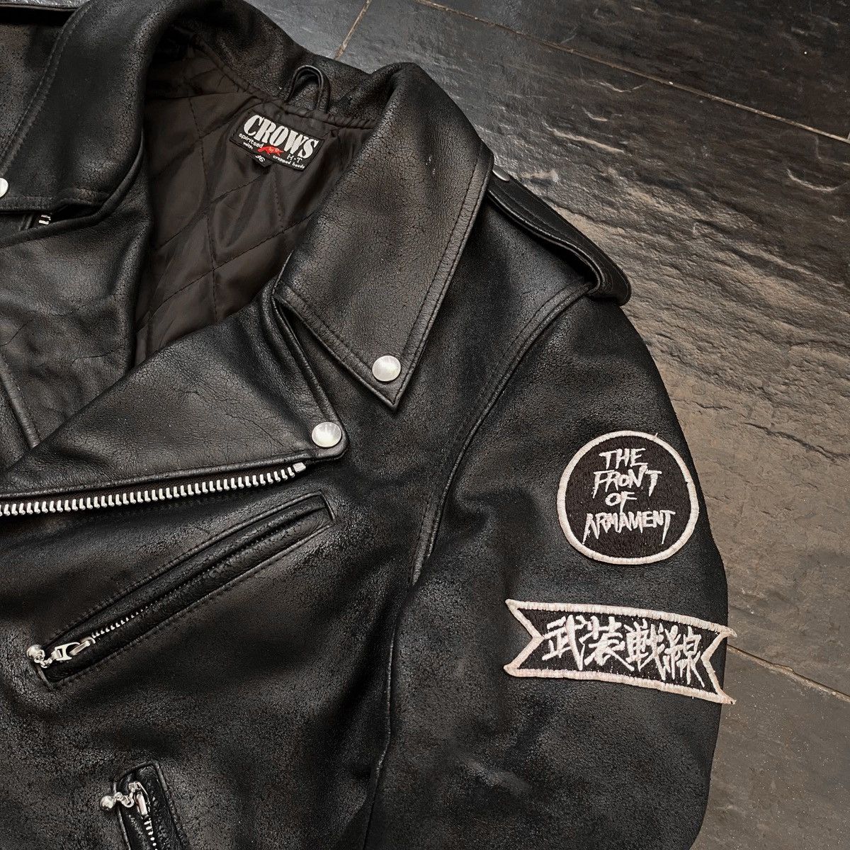 Japanese Brand TFOA LEATHER JACKET TAKUMI 7th GENERATION Size US S / EU 44-46 / 1 - 3 Thumbnail