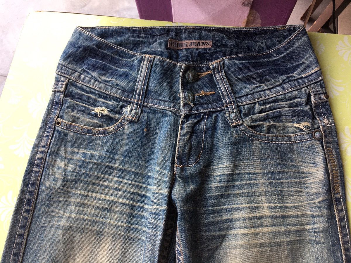 Japanese Brand Cook jeans flare Size 30" / US 8 / IT 44 - 4 Thumbnail