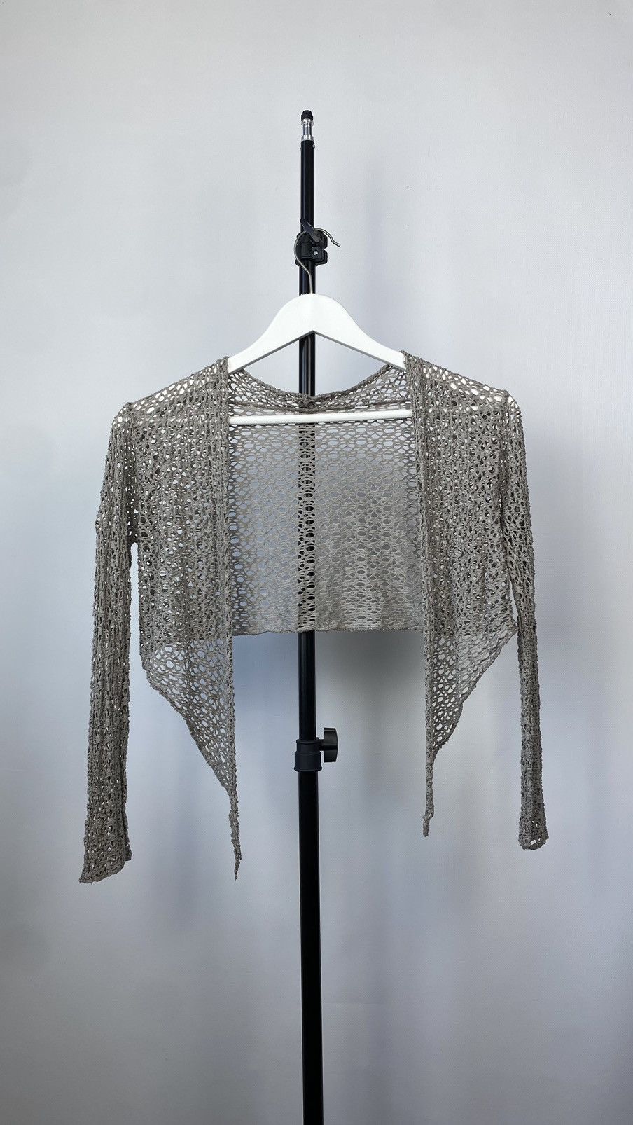 Other Vintage Japanese Longsleeve Mesh Rick Owens Style Y2k Opium Size S / US 4 / IT 40 - 1 Thumbnail