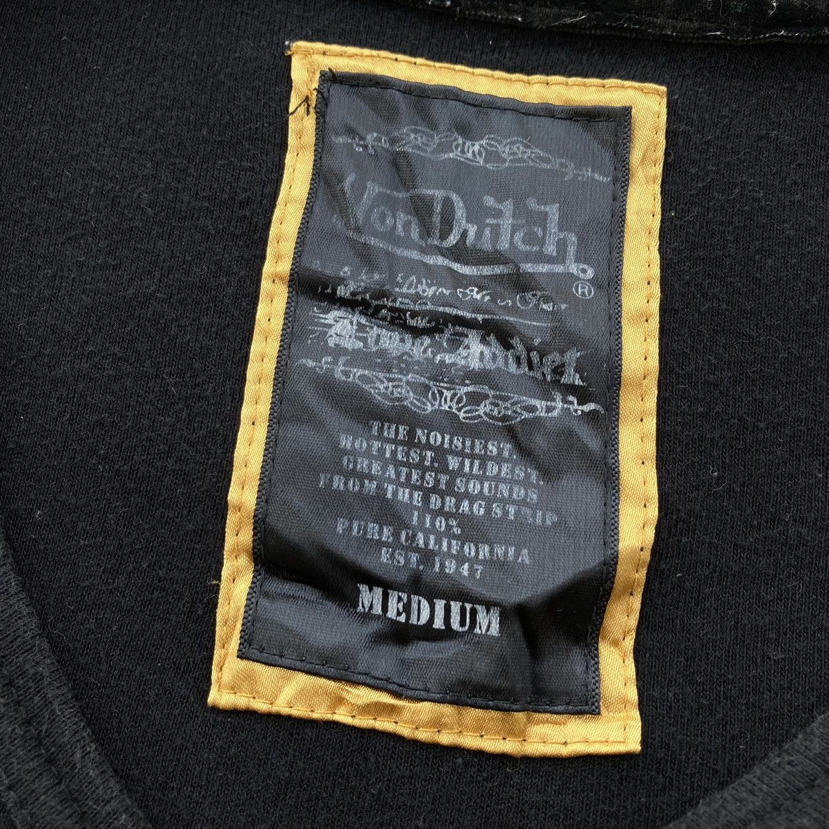 Von Dutch 💀LASTDROP💀 Y2K Von Dutch Skull Poem Longsleeve Size M / US 6-8 / IT 42-44 - 5 Thumbnail