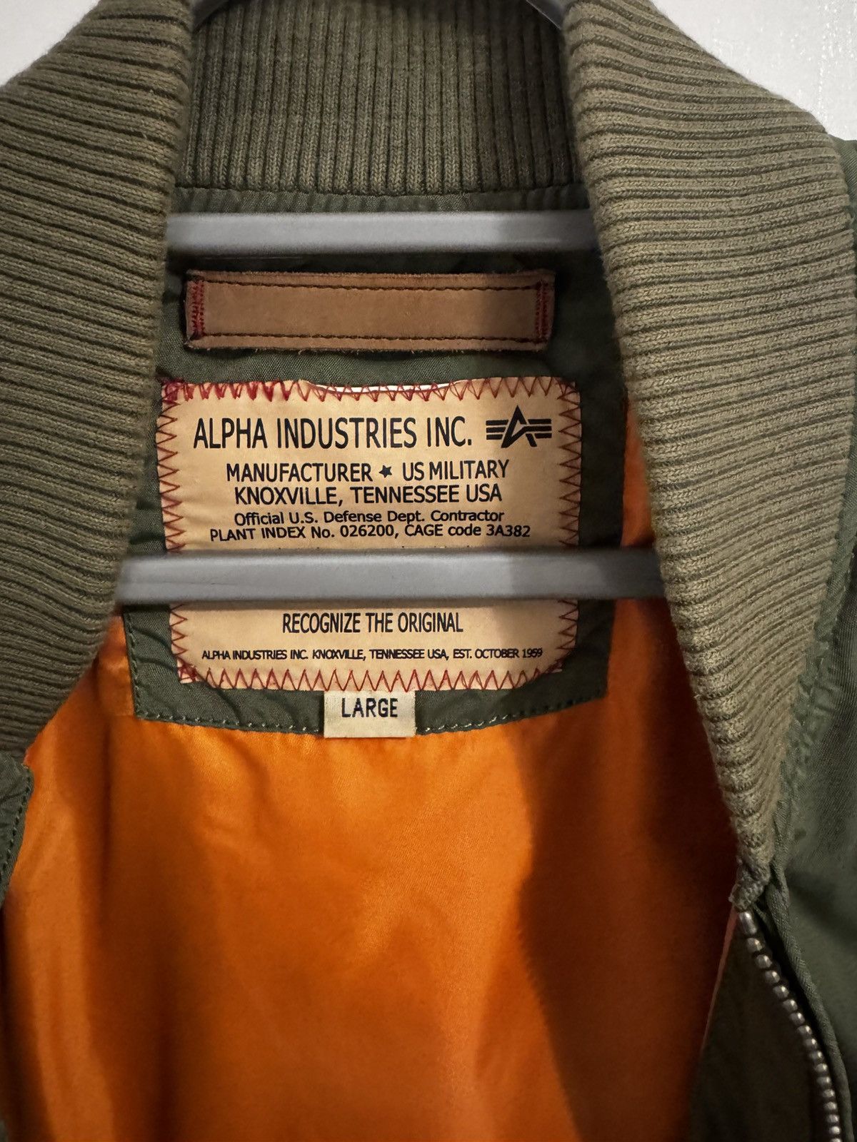 Alpha Industries Alpha Industries Bomber Size US L / EU 52-54 / 3 - 3 Thumbnail