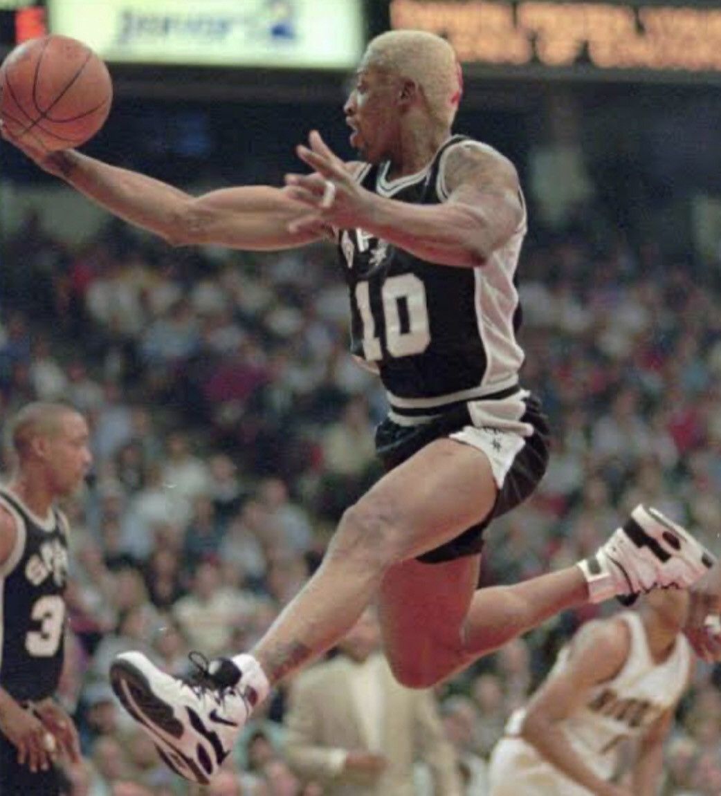Vintage Denis Rodman Spurs 90s Jersey Size US XL / EU 56 / 4 - 5 Thumbnail