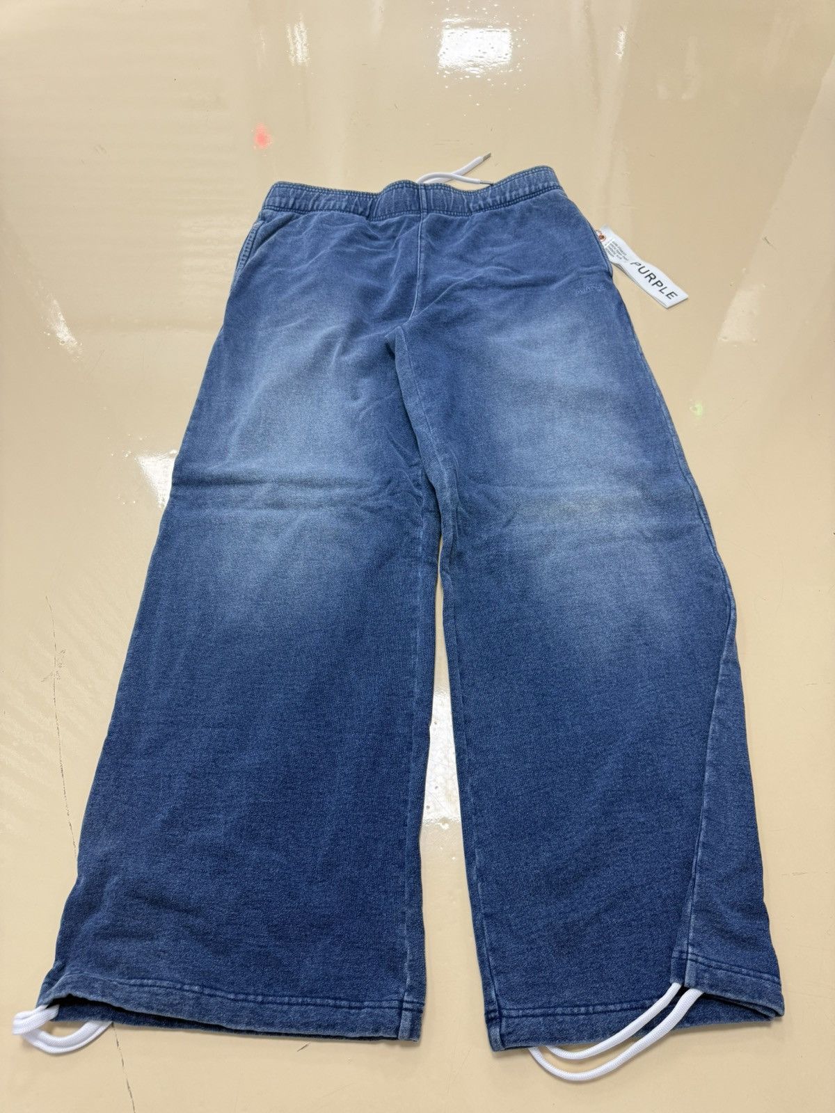 Purple Brand Purple Brand Authentic Blue Wordmark Size US 32 / EU 48 - 1 Thumbnail