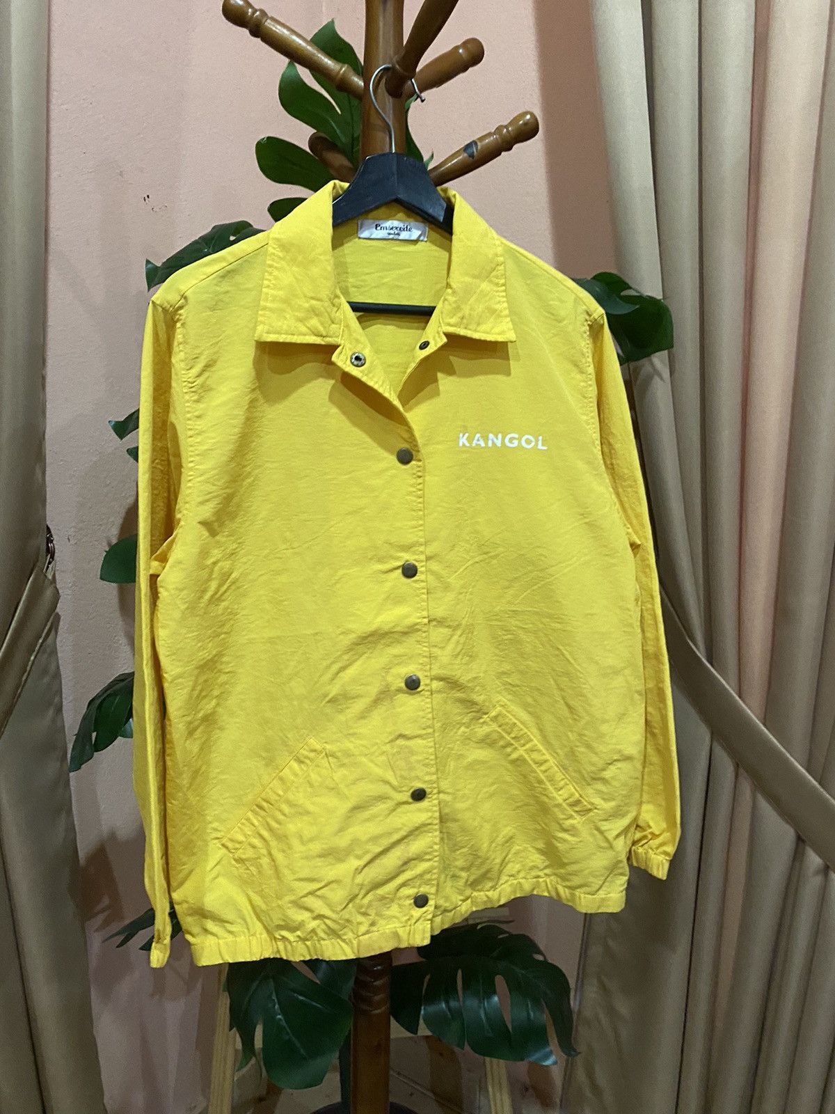 Kangol Vintage Yellow Kangol Jacket Casual Lightweight Style Size US S / EU 44-46 / 1 - 4 Thumbnail