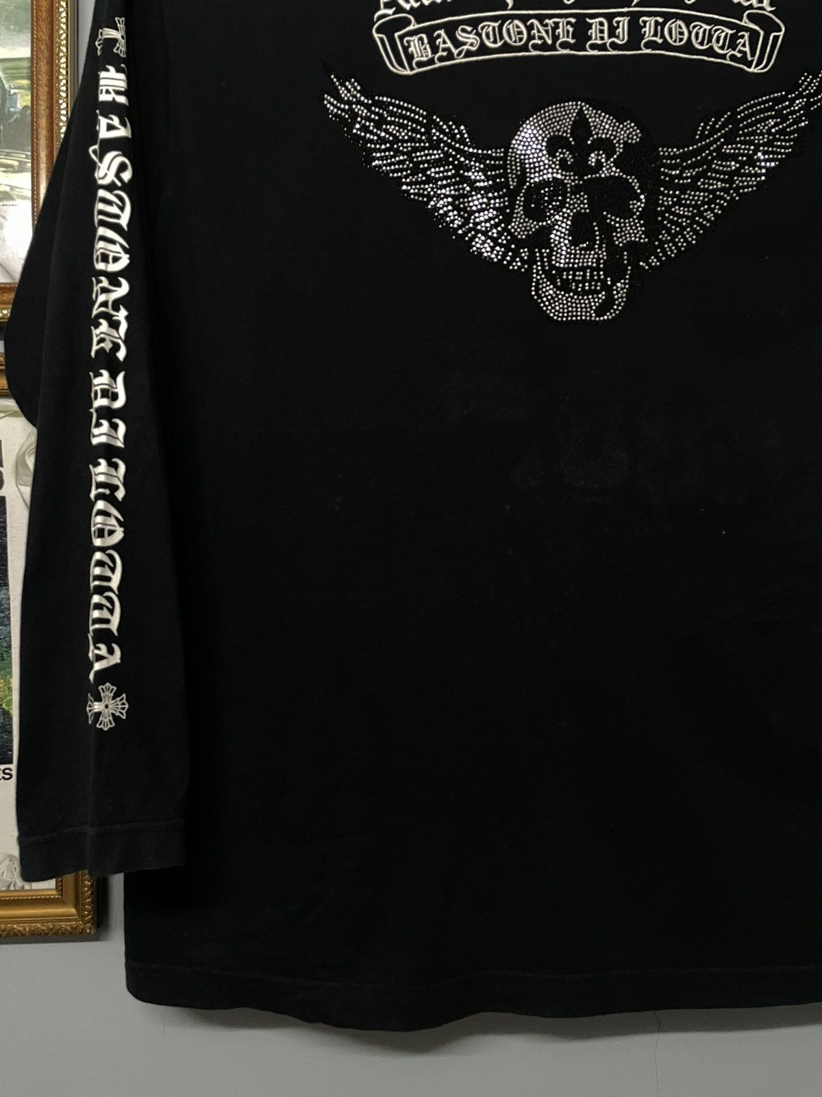 Affliction Vintage Japan Designer Bladlage AntiCraft Skull Longsleeve Size US XXL / EU 58 / 5 - 3 Thumbnail
