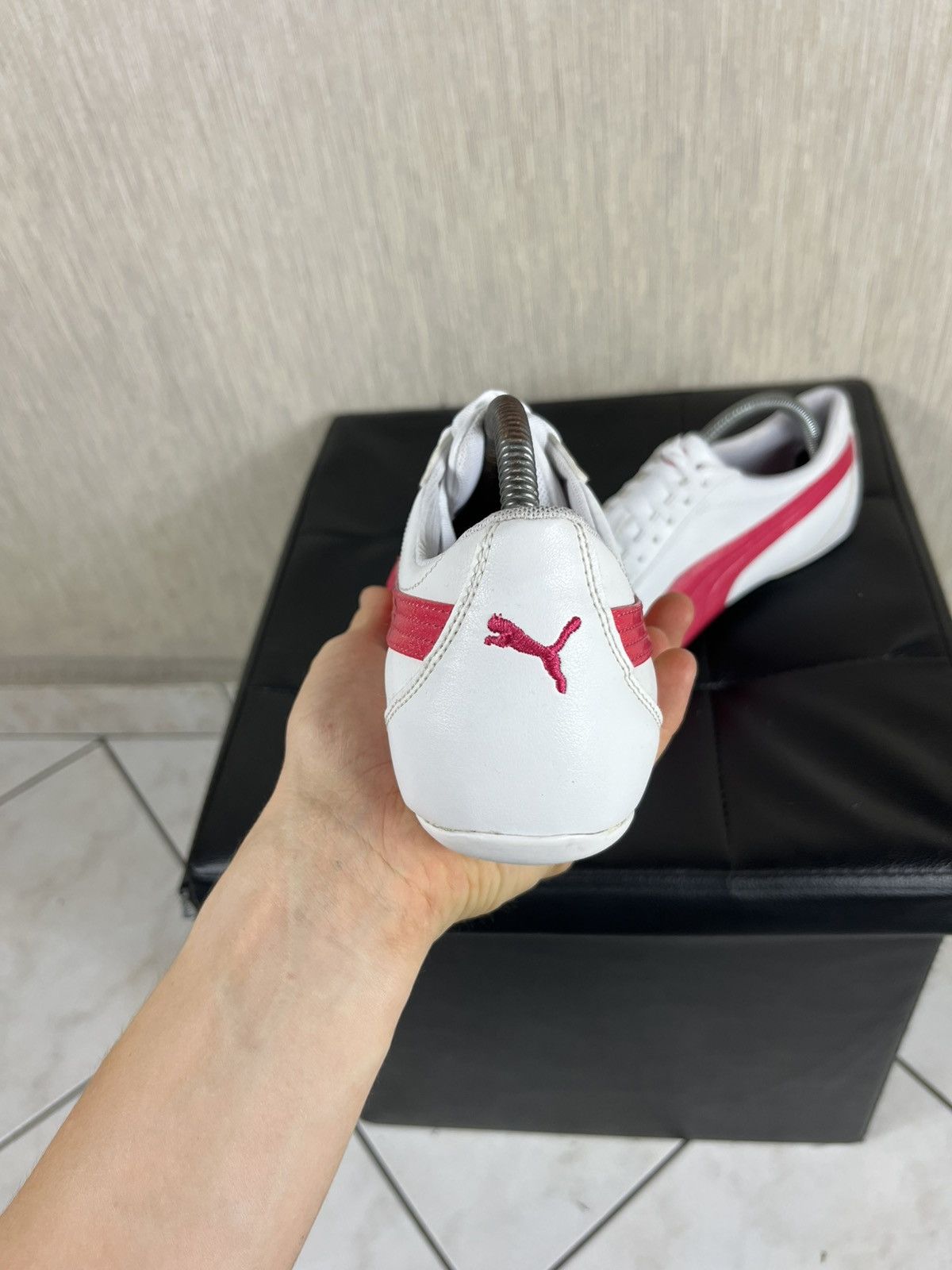 Puma Vintage Puma speed cat y2k sneakers shiny brocade pink shoes Size US 9.5 / IT 39.5 - 13 Thumbnail