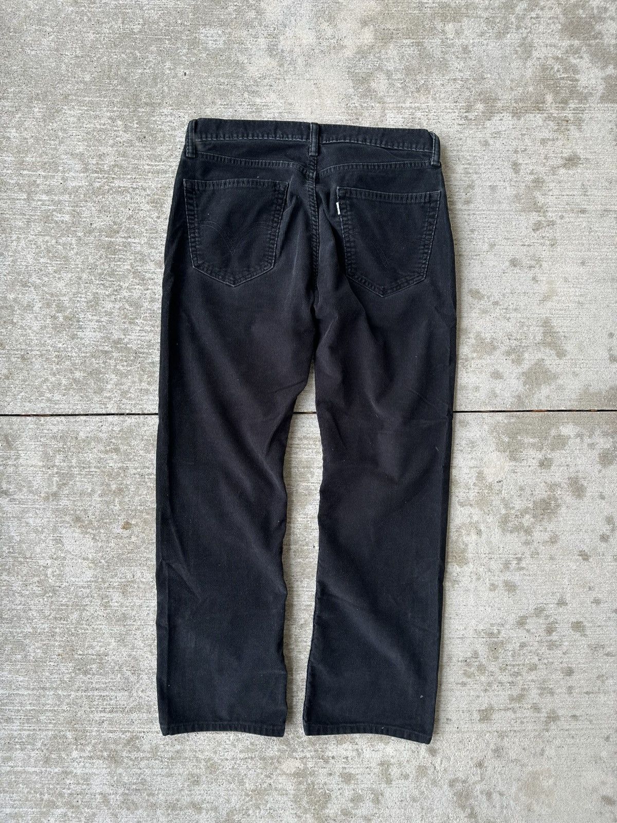 Levi's × Vintage Vintage Levi’s Corduroy Black Pants Size US 34 / EU 50 - 7 Thumbnail