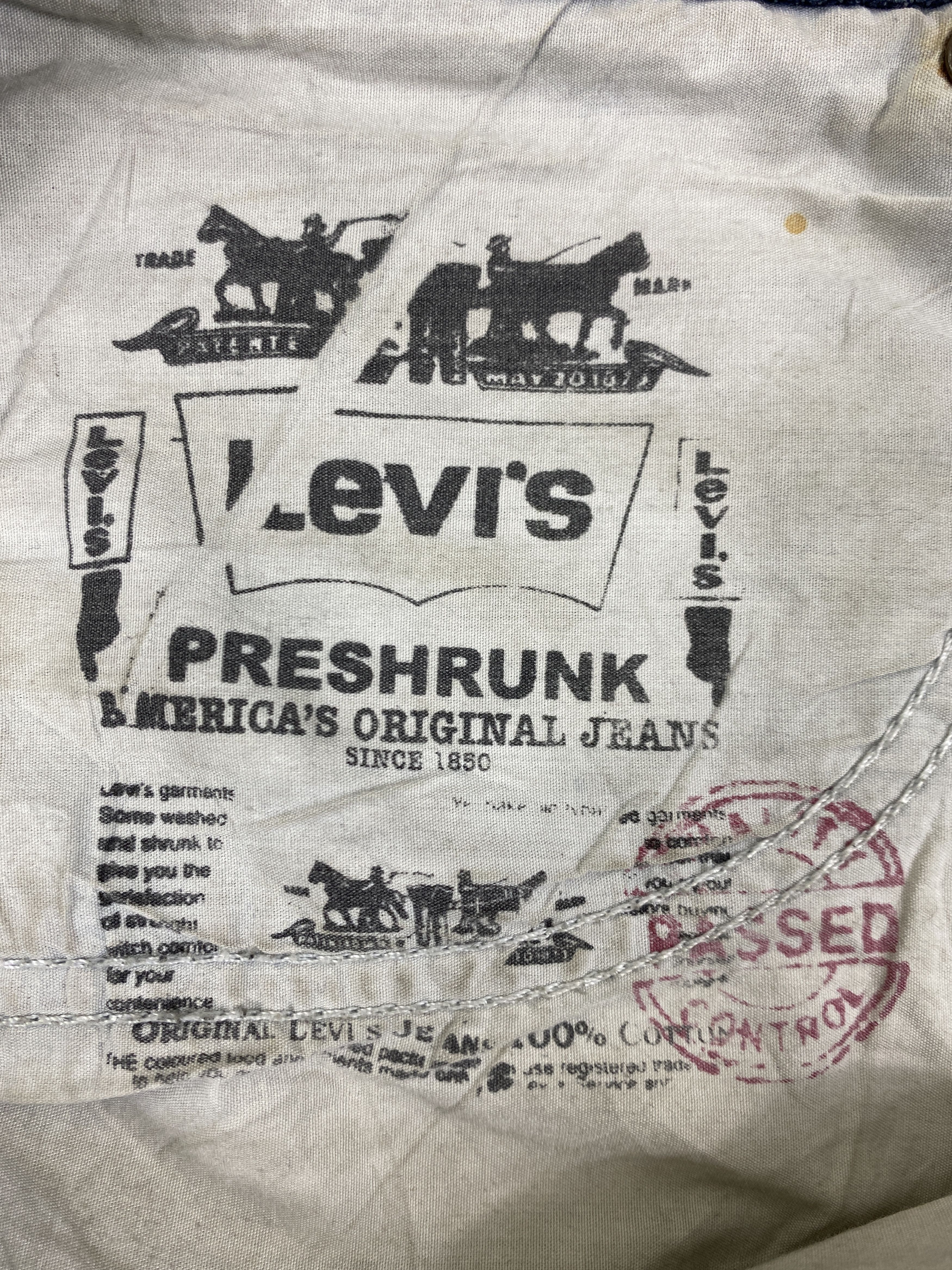 Levi's Blue Distressed Vintage Levi's USA 32x26.5 Denim -JN1299 Size US 32 / EU 48 - 11 Thumbnail