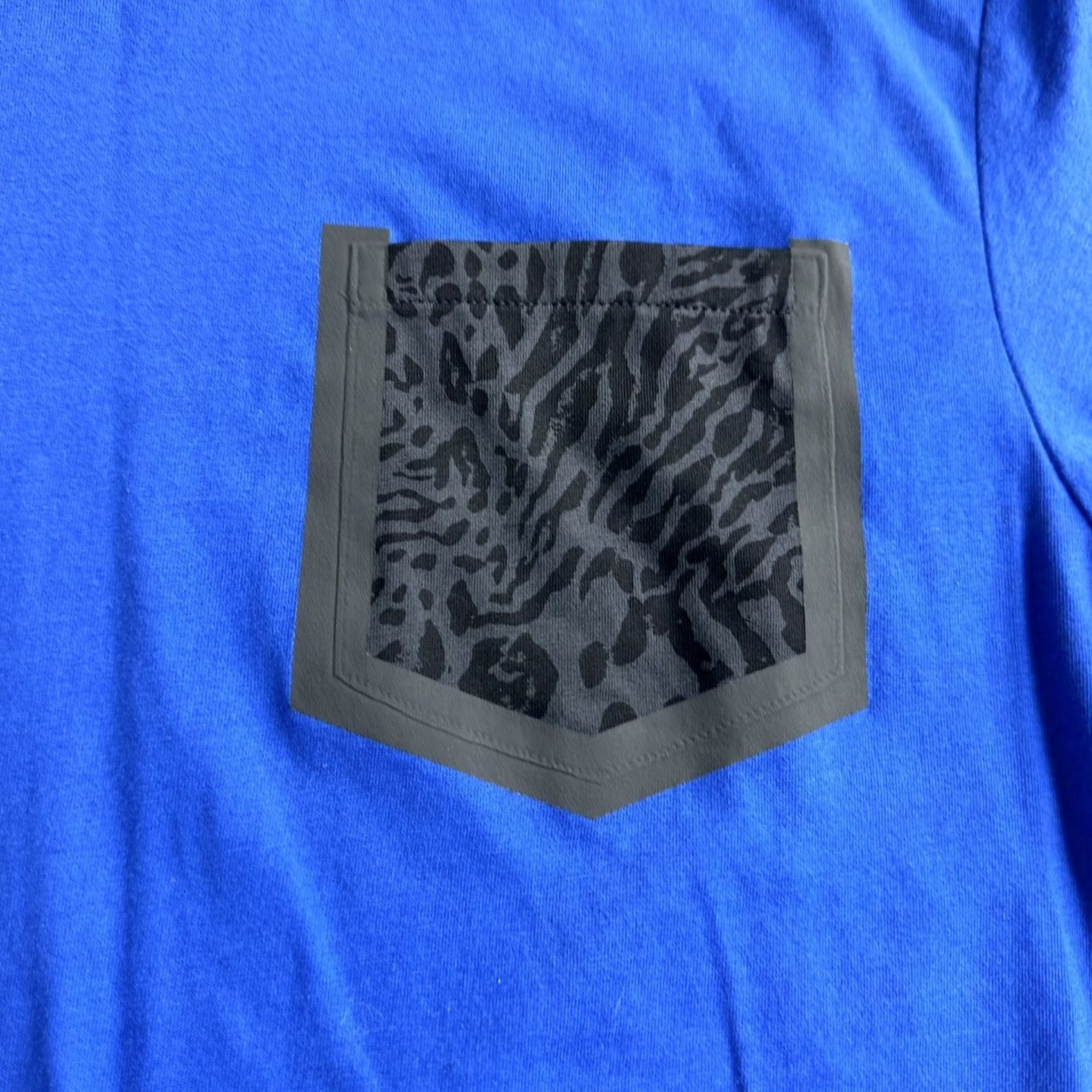 Nike NIKE F.C. Pocket Tee Soccer Futbol Animal Print Crew Neck Short Sleeve Large Size US 33 - 4 Thumbnail