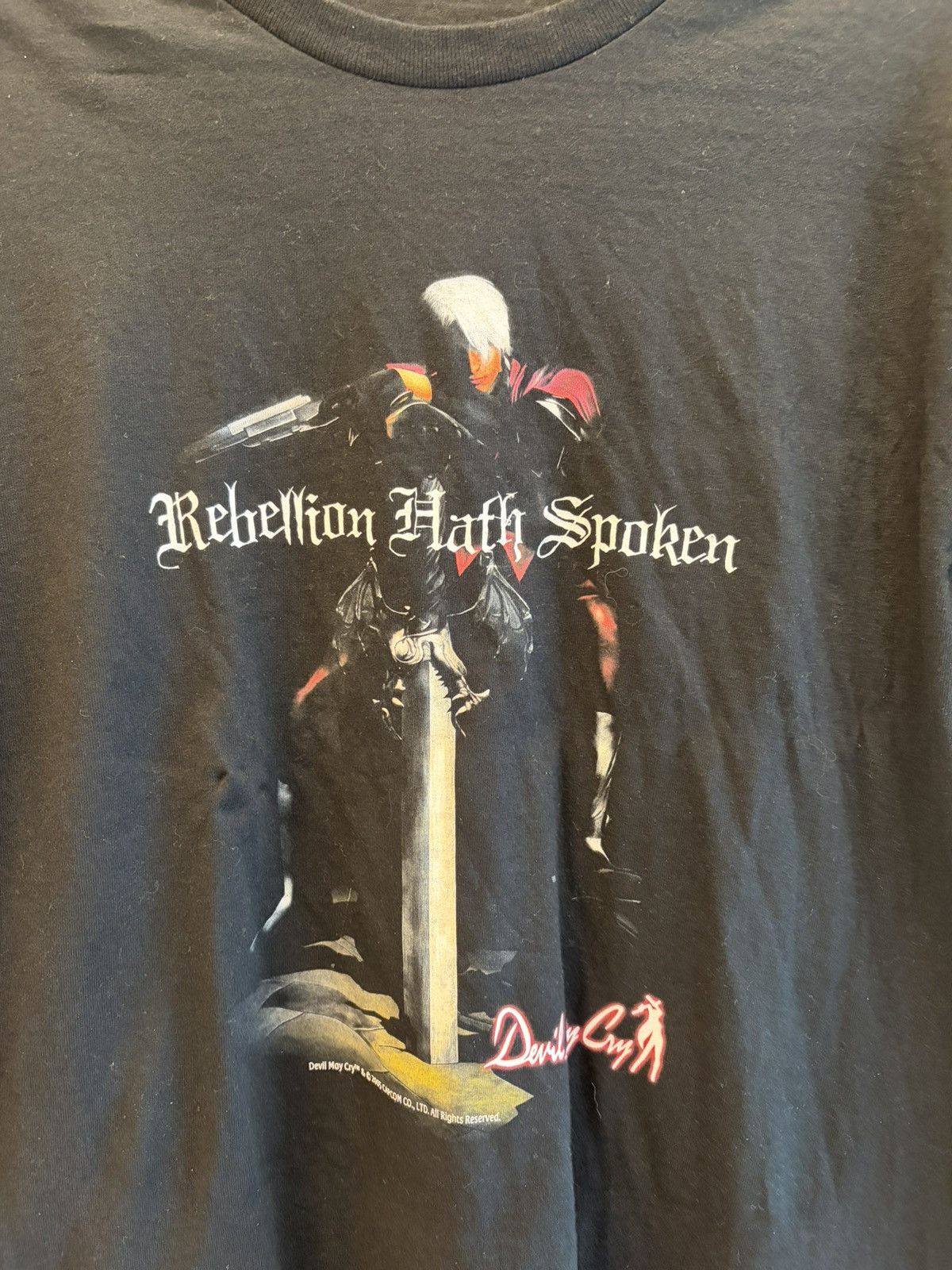 Vintage Vintage Devil May Cry Capcom 2005 Promo T Shirt Rare Y2K Size US L / EU 52-54 / 3 - 2 Thumbnail