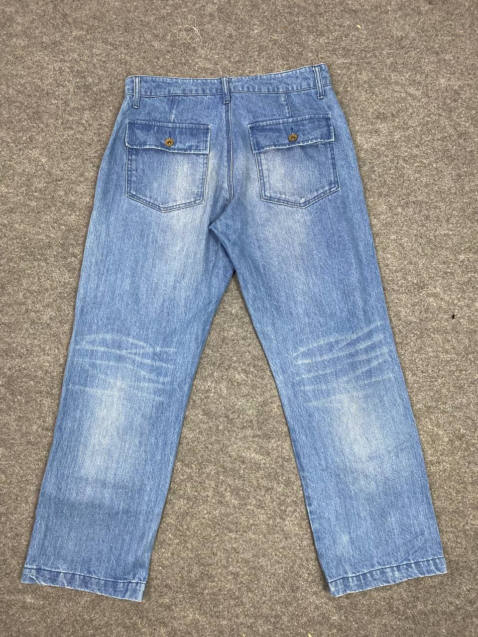 Japanese Brand vintage japanese brands usn style denim nice design Size US 32 / EU 48 - 3 Thumbnail