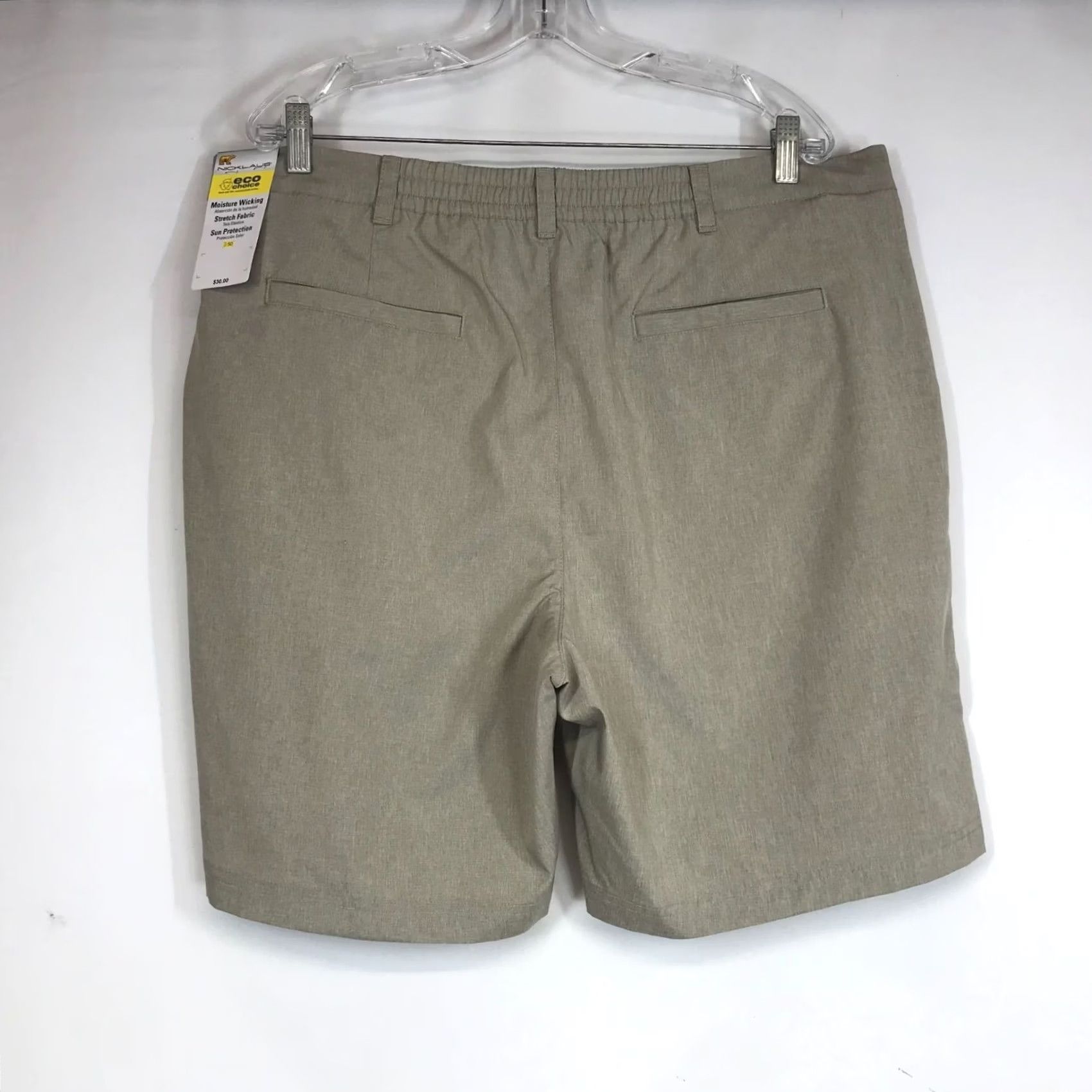 Vintage Jack Nicklaus Golf Shorts Beige Stretch Mens 40 Size US 40 / EU 56 - 4 Thumbnail