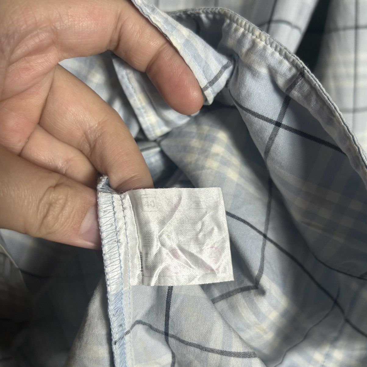 Burberry Burberry Nova Check Button Up Shirt/pajamas Size US XL / EU 56 / 4 - 5 Thumbnail