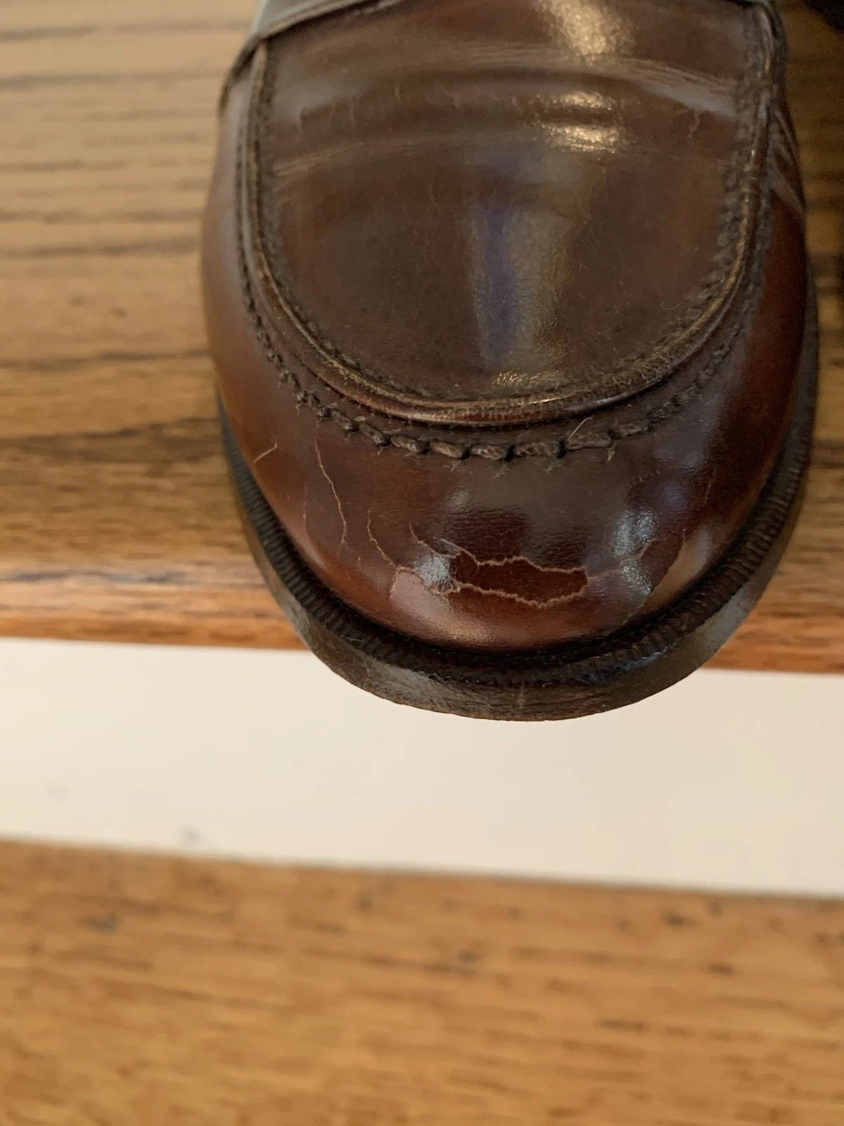 Polo Ralph Lauren Polo Ralph Lauren Penny Loafer Brown Leather Made in Italy Size US 9.5 / EU 42-43 - 3 Thumbnail