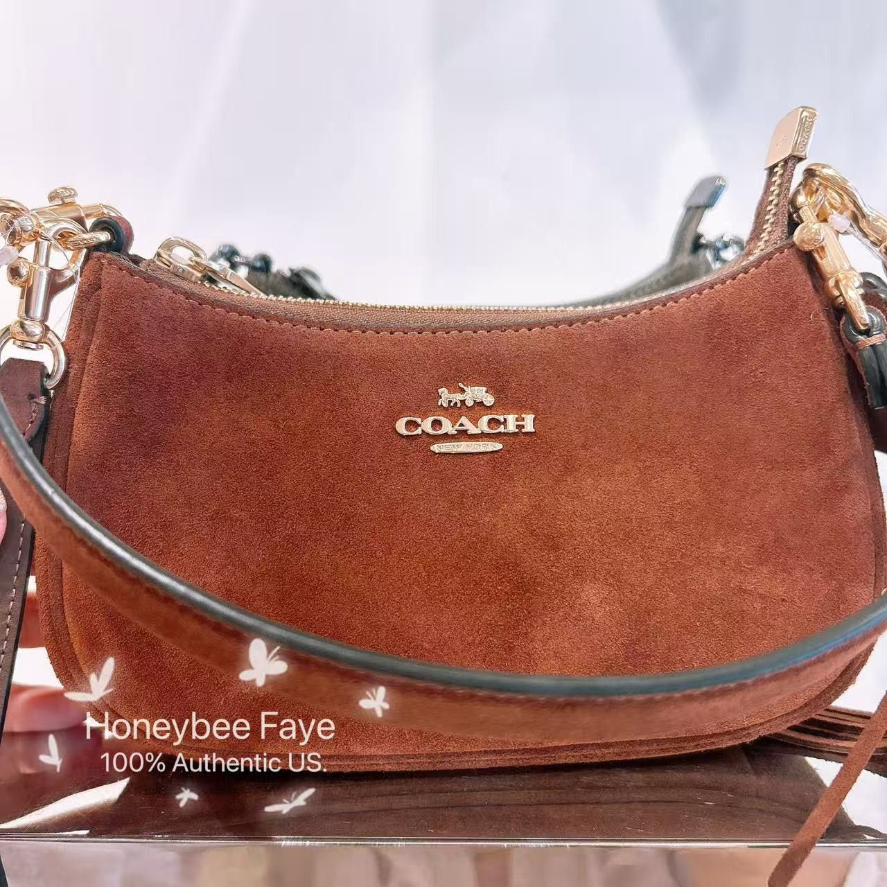 Coach NWT Coach Teri Mini Crossbody Bag CCE42 Size ONE SIZE - 3 Thumbnail