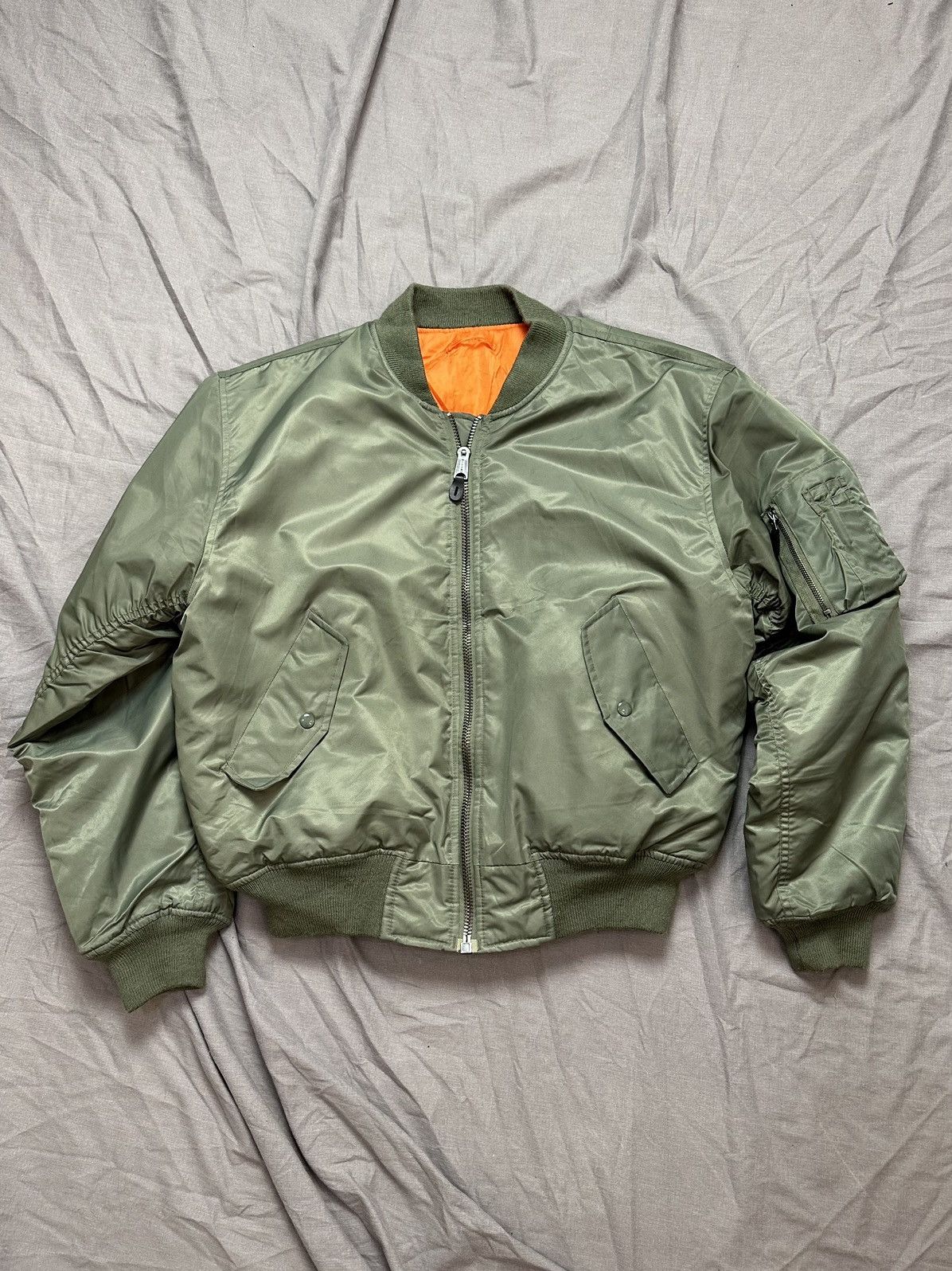 Japanese Brand Mil-Tec Vintage Bomber Avant Garde Ifsixwasnine Y2K Jacket Size US L / EU 52-54 / 3 - 1 Thumbnail