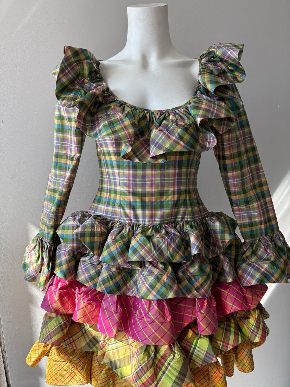 Oscar De La Renta 1992 Oscar de la Renta Caribbean dress Size M / US 6-8 / IT 42-44 - 8 Thumbnail