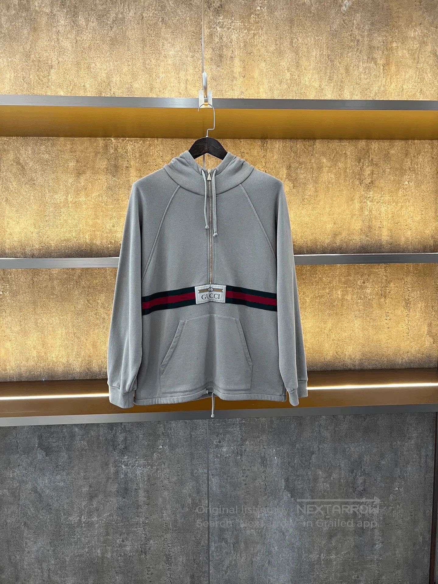 Gucci Gucci Half-Zip Hoodie. Size XS / US 0-2 / IT 36-38 - 1 Thumbnail