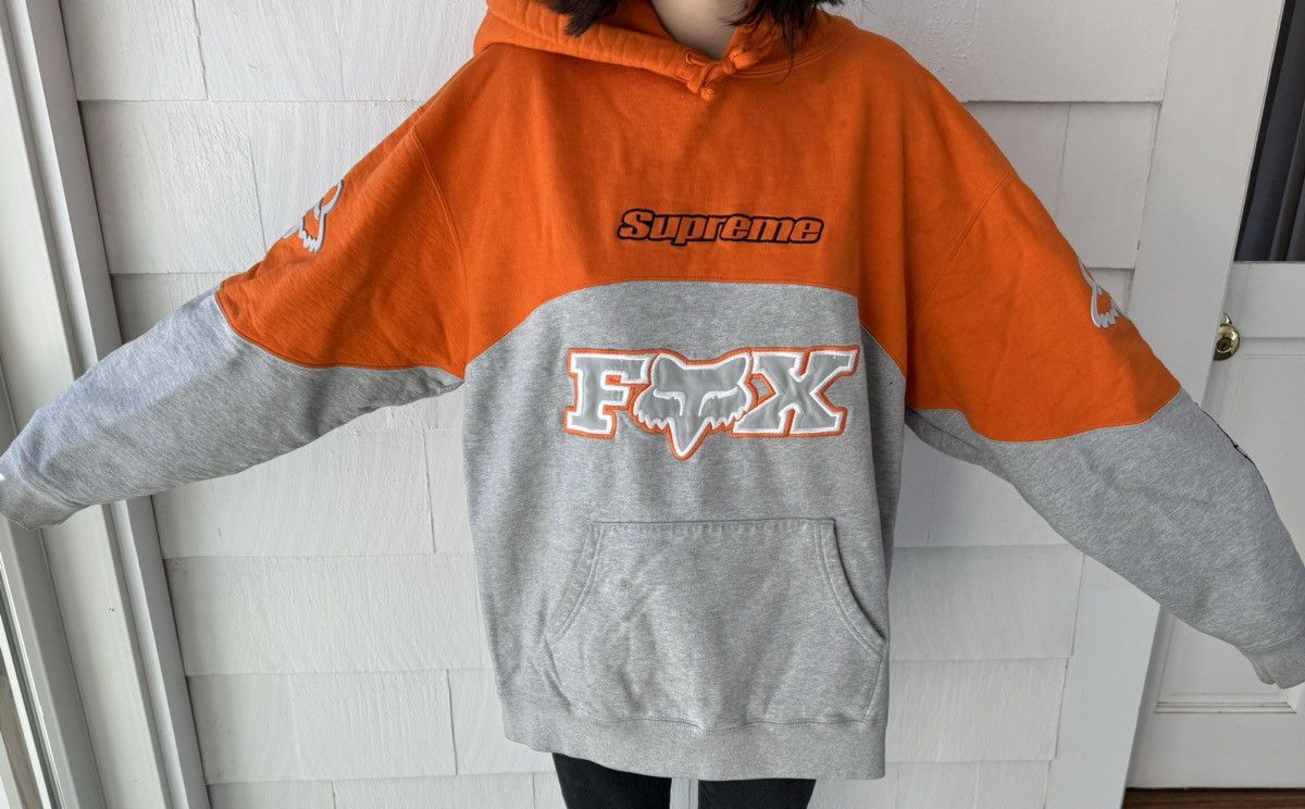 Fox Racing × Supreme Supreme x Fox hoodie | Grailed 