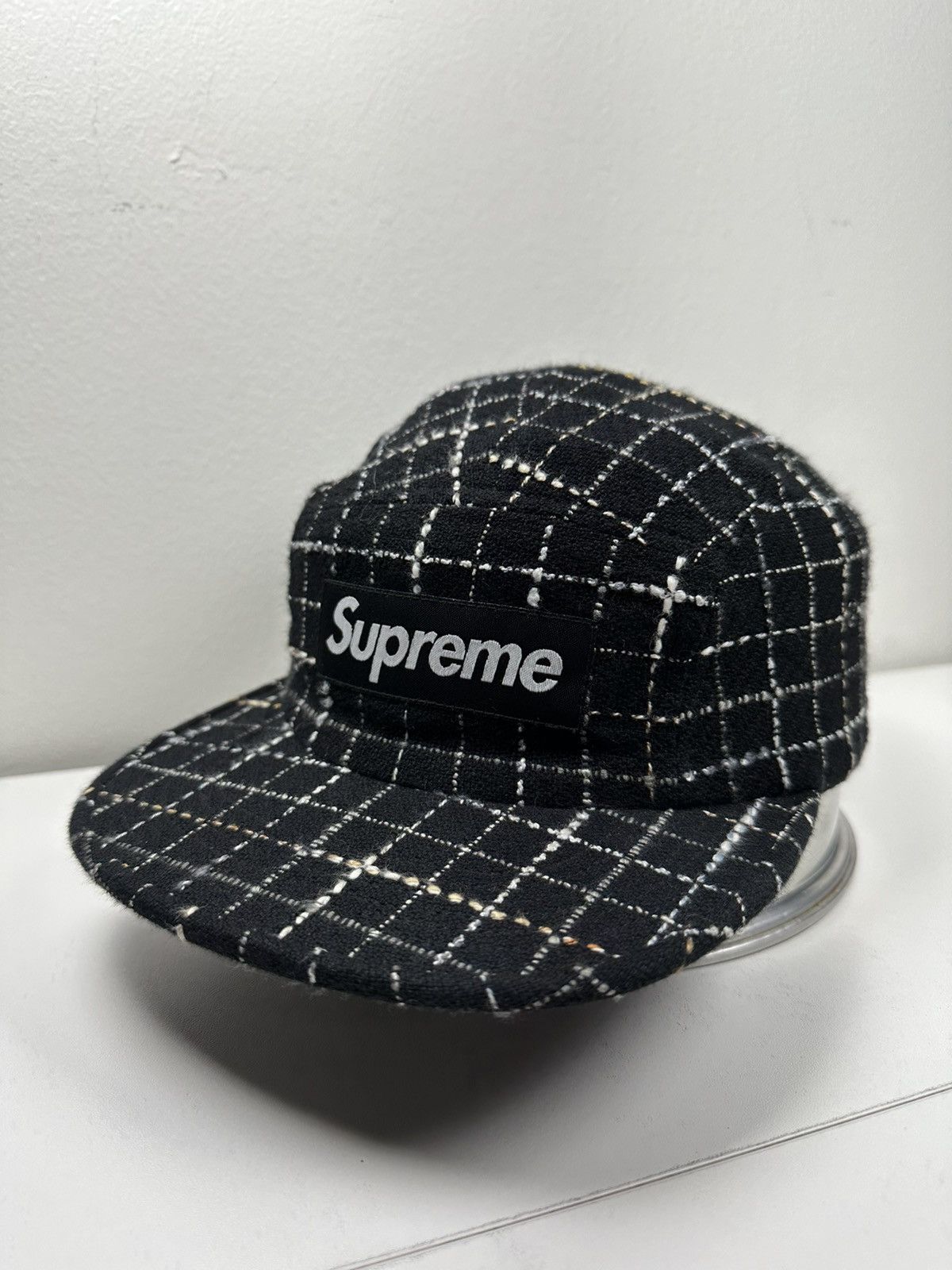 Supreme Supreme Boucle Camp Cap Hat Size ONE SIZE - 4 Thumbnail
