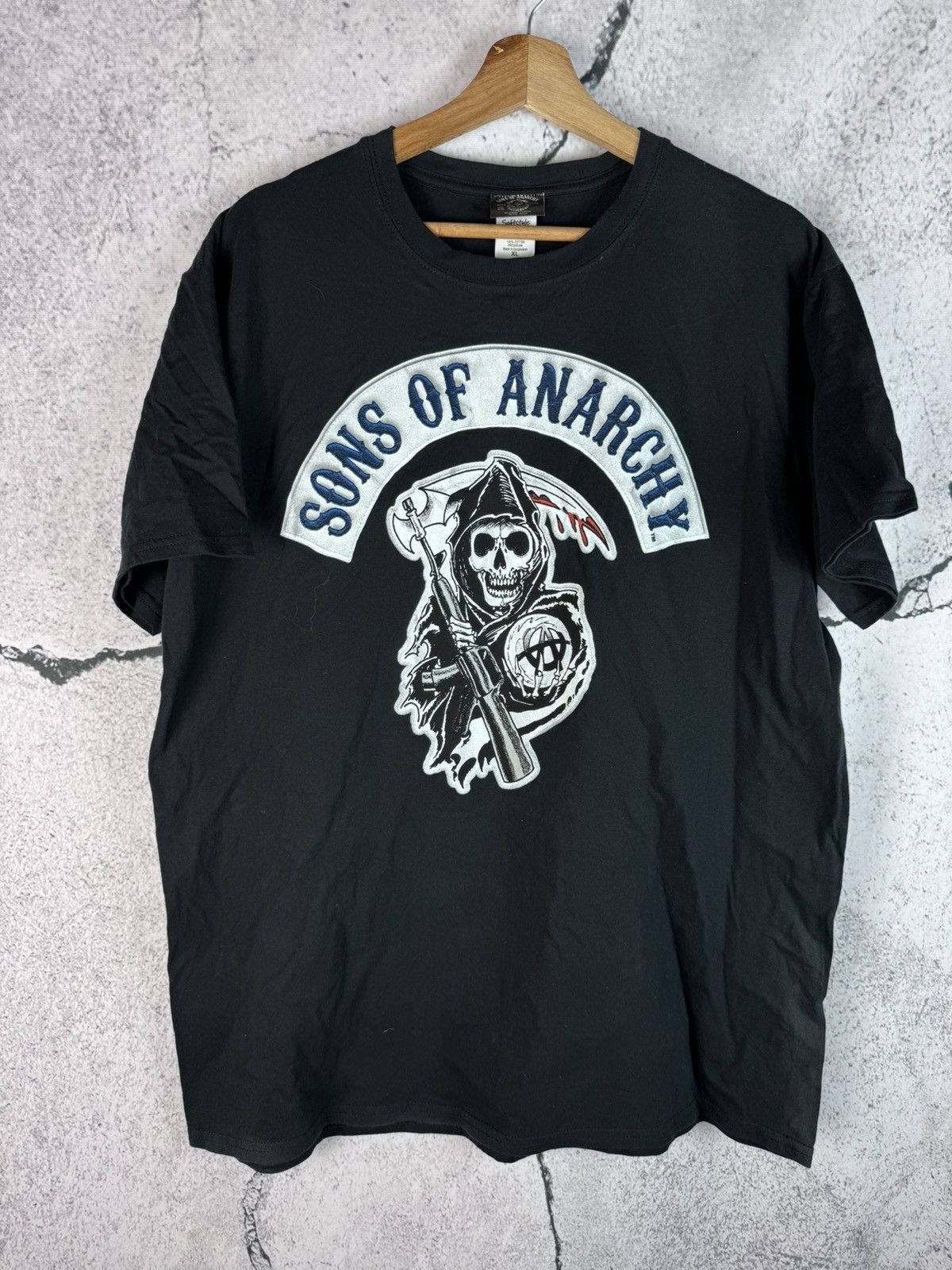 American Apparel Vintage Sons Of Anarchy T-Shirt Tee Size US XL / EU 56 / 4 - 1 Thumbnail