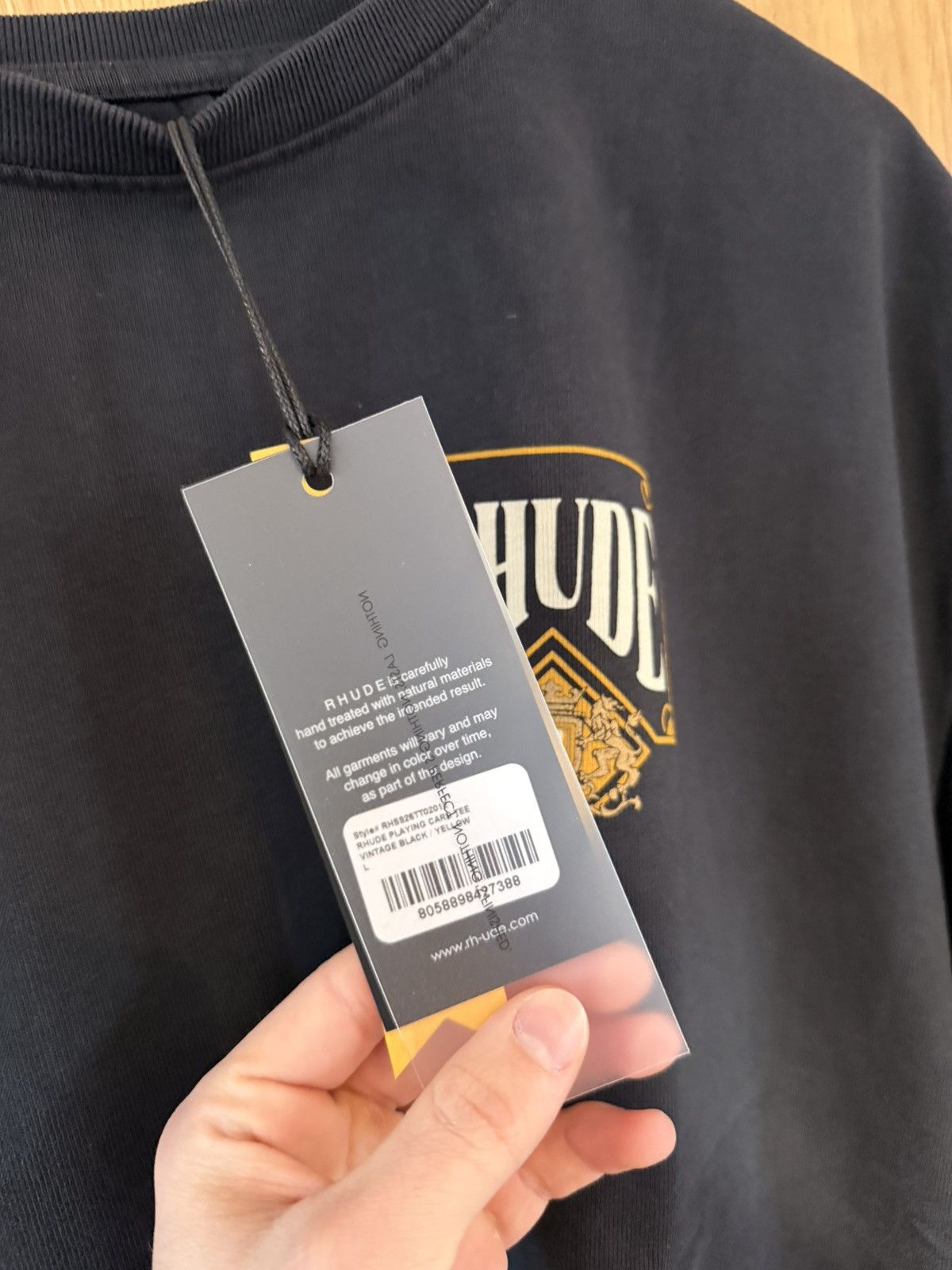 Rhude Rhude Playing Card Tshirt SS26 Size US L / EU 52-54 / 3 - 3 Thumbnail