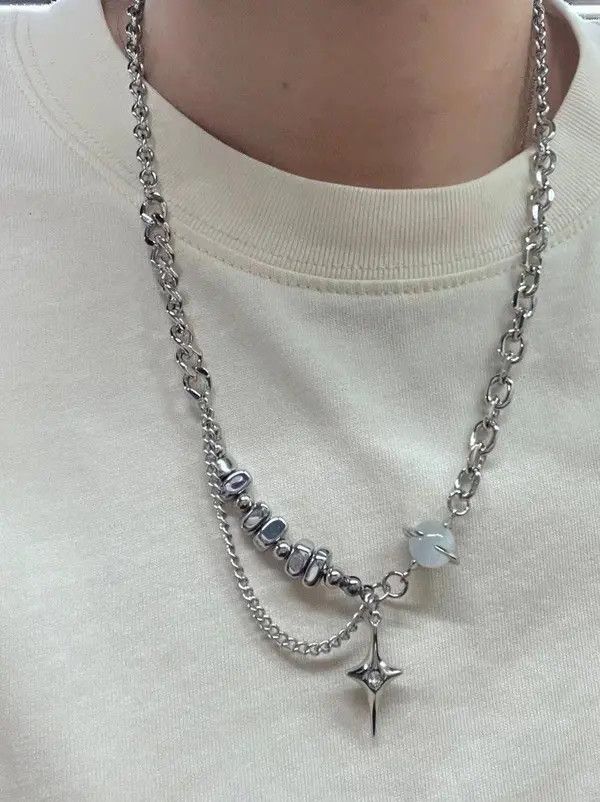 Jewelry STAR Necklace, Celestial Necklace Size ONE SIZE - 2 Thumbnail