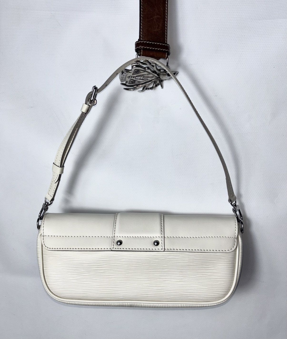 Louis Vuitton Louis Vuitton Pochette Montaigne leather bag Size ONE SIZE - 2 Thumbnail