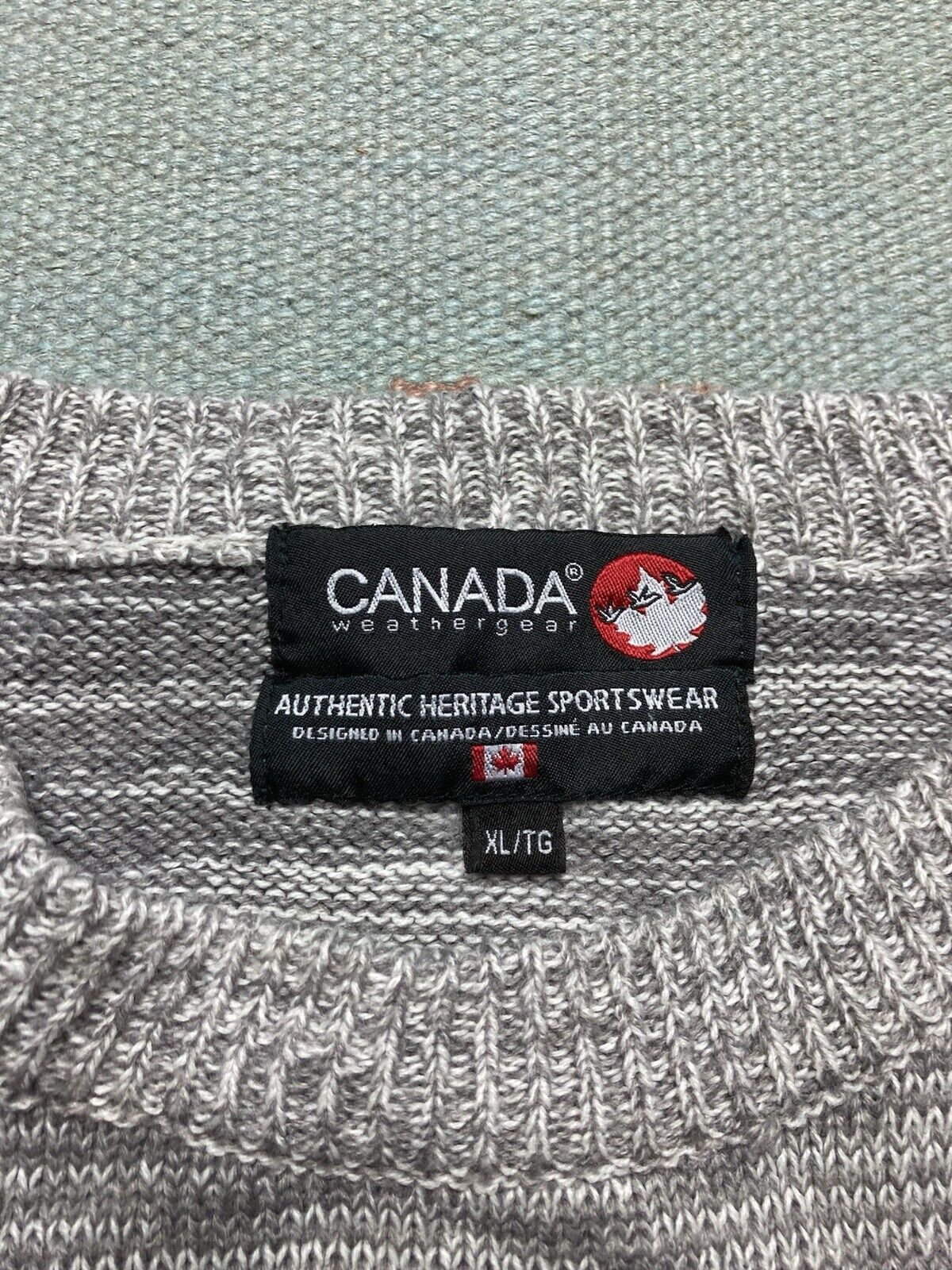Vintage Canada weather gear knit sweater soft snowflake fair isle XL Size US XL / EU 56 / 4 - 4 Thumbnail