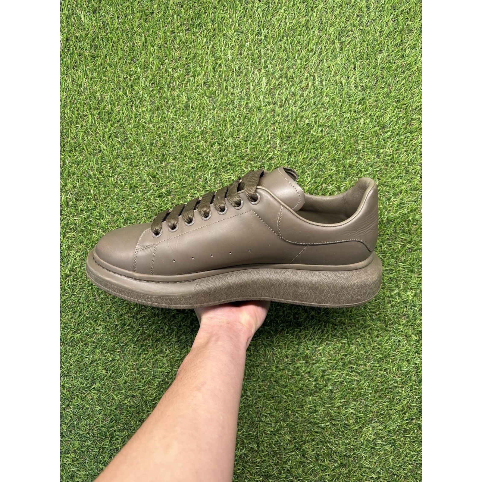 Alexander McQueen Alexander McQueen ‘ Khaki ‘ | GOOD CONDITION! Size US 12 / EU 45 - 4 Thumbnail