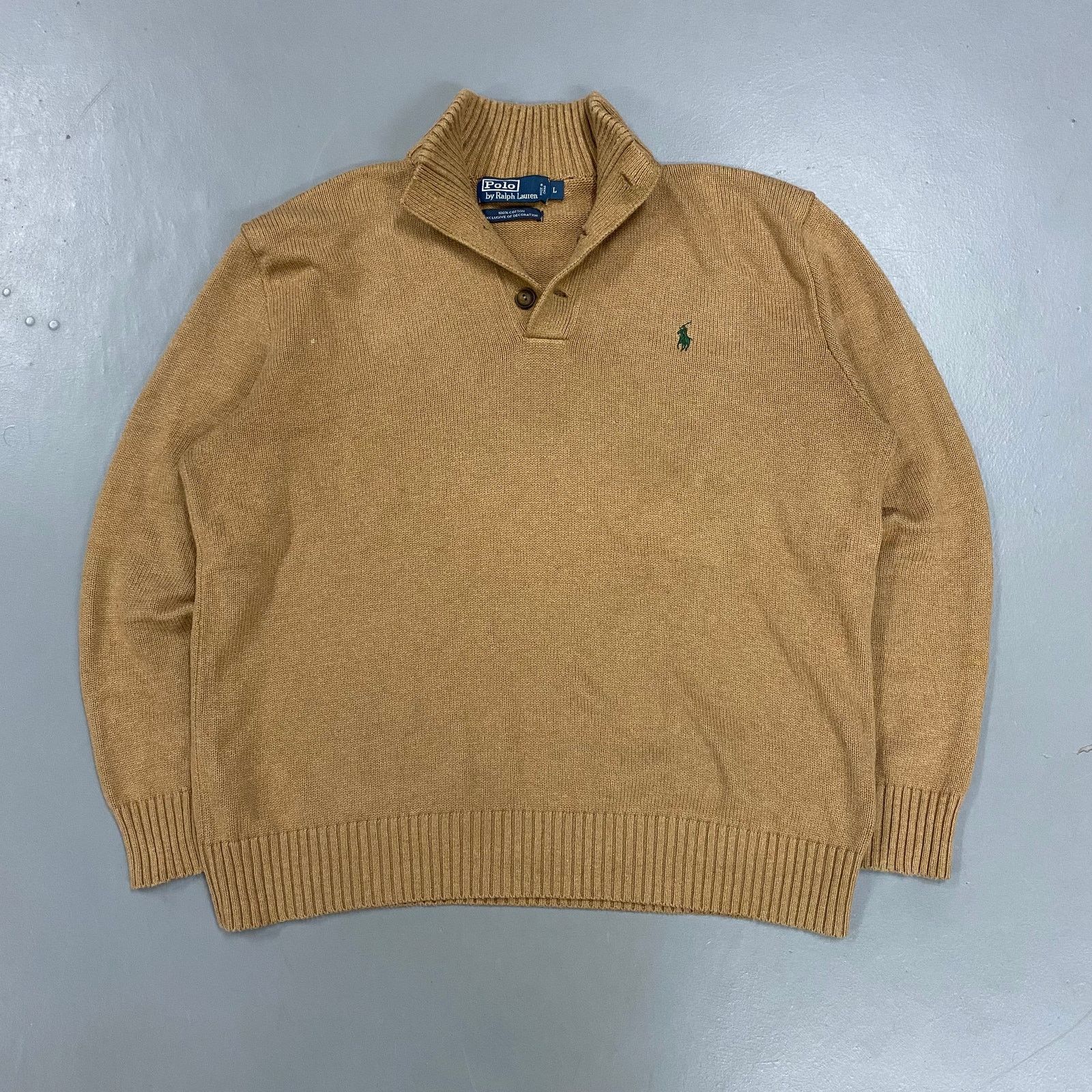 Polo Ralph Lauren 90s Polo Ralph Lauren Sweater Size US L / EU 52-54 / 3 - 1 Thumbnail