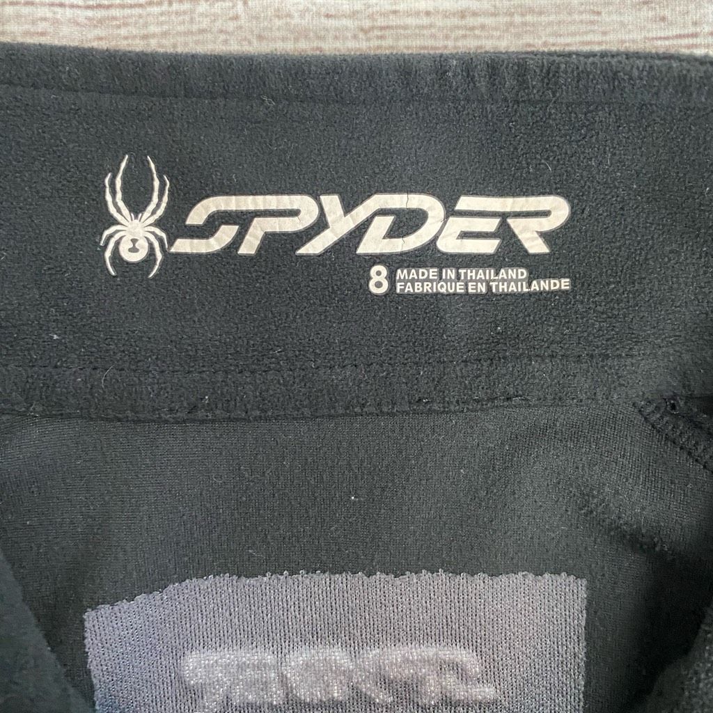 Spyder Spyder women sz 8 pullover 1/4 zip w/high collar black Size S / US 4 / IT 40 - 7 Thumbnail