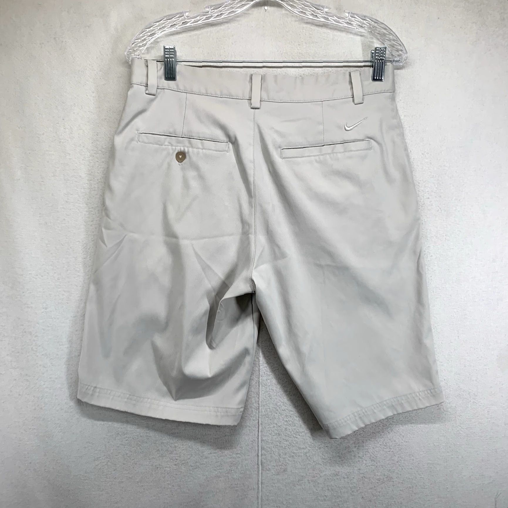 Nike Nike Golf Tour Performance Dri-Fit Shorts 30 Khaki Polyester Spandex Size US 30 / EU 46 - 2 Thumbnail