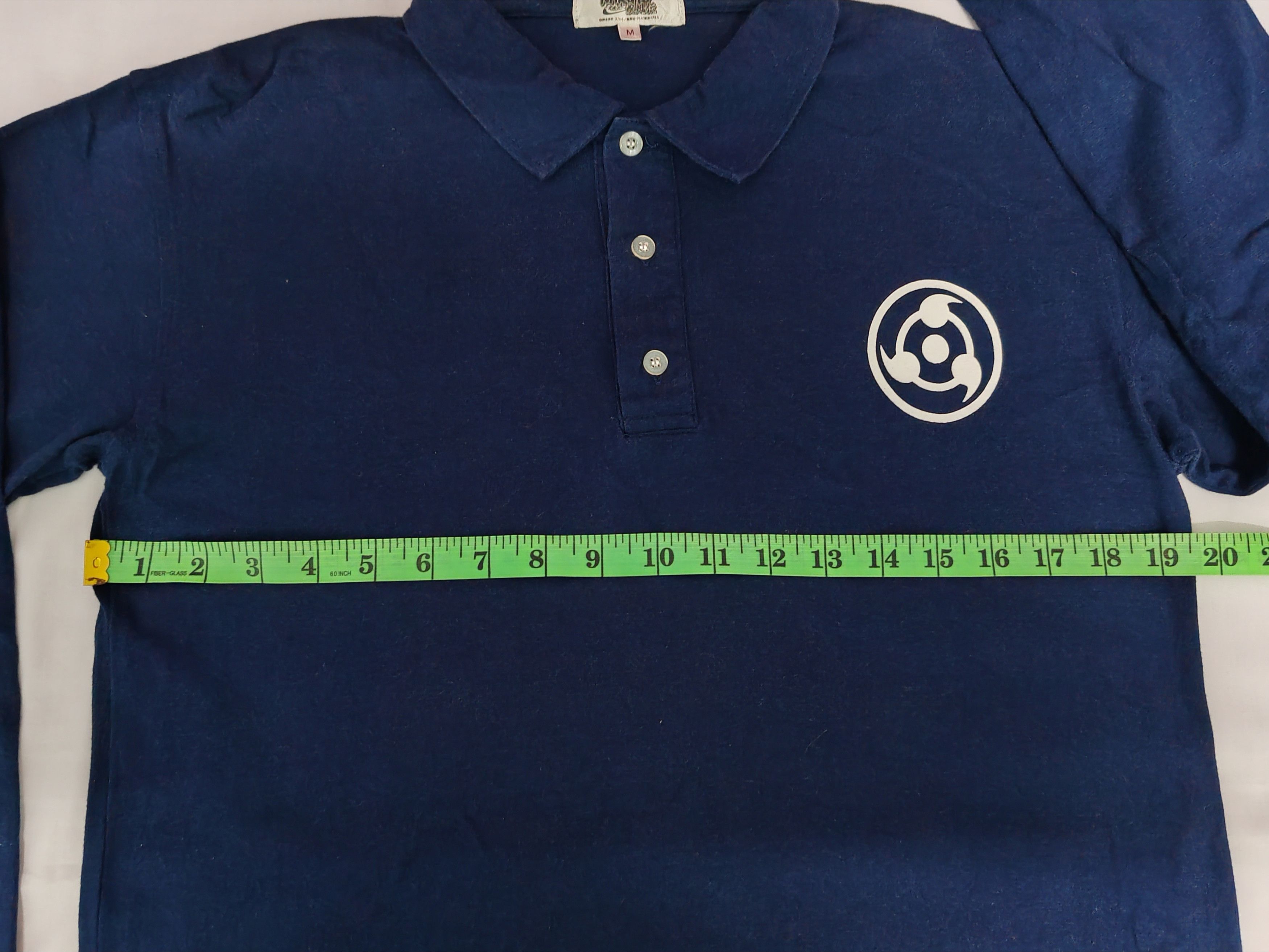 Anime Vintage Naruto Sasuke Japan Anime Polo Shirt Akira Eva Size US M / EU 48-50 / 2 - 5 Thumbnail