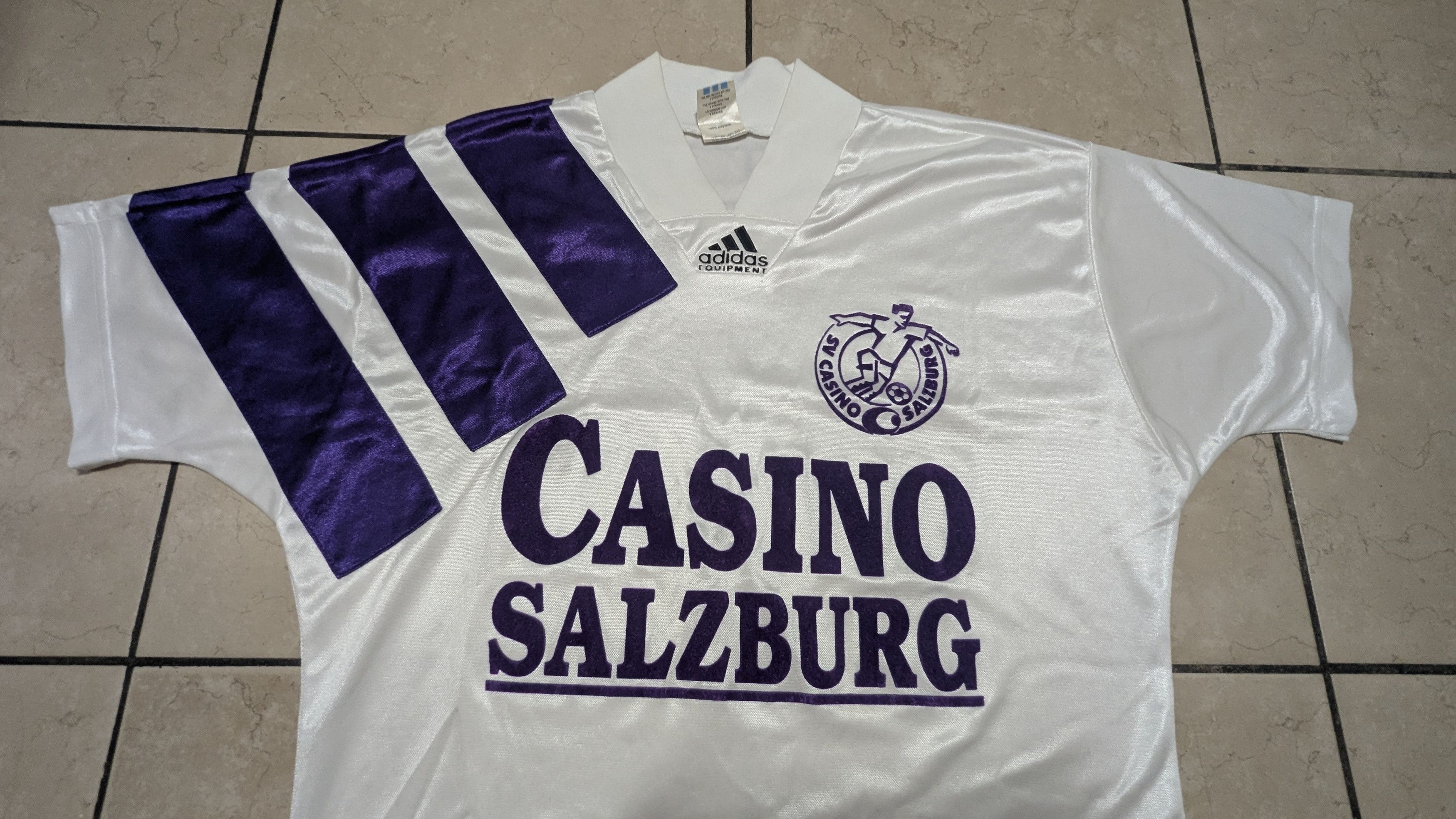 Adidas Vintage Adidas EQT 1992 Salzburg Jersey Men's size Small Size US S / EU 44-46 / 1 - 2 Thumbnail