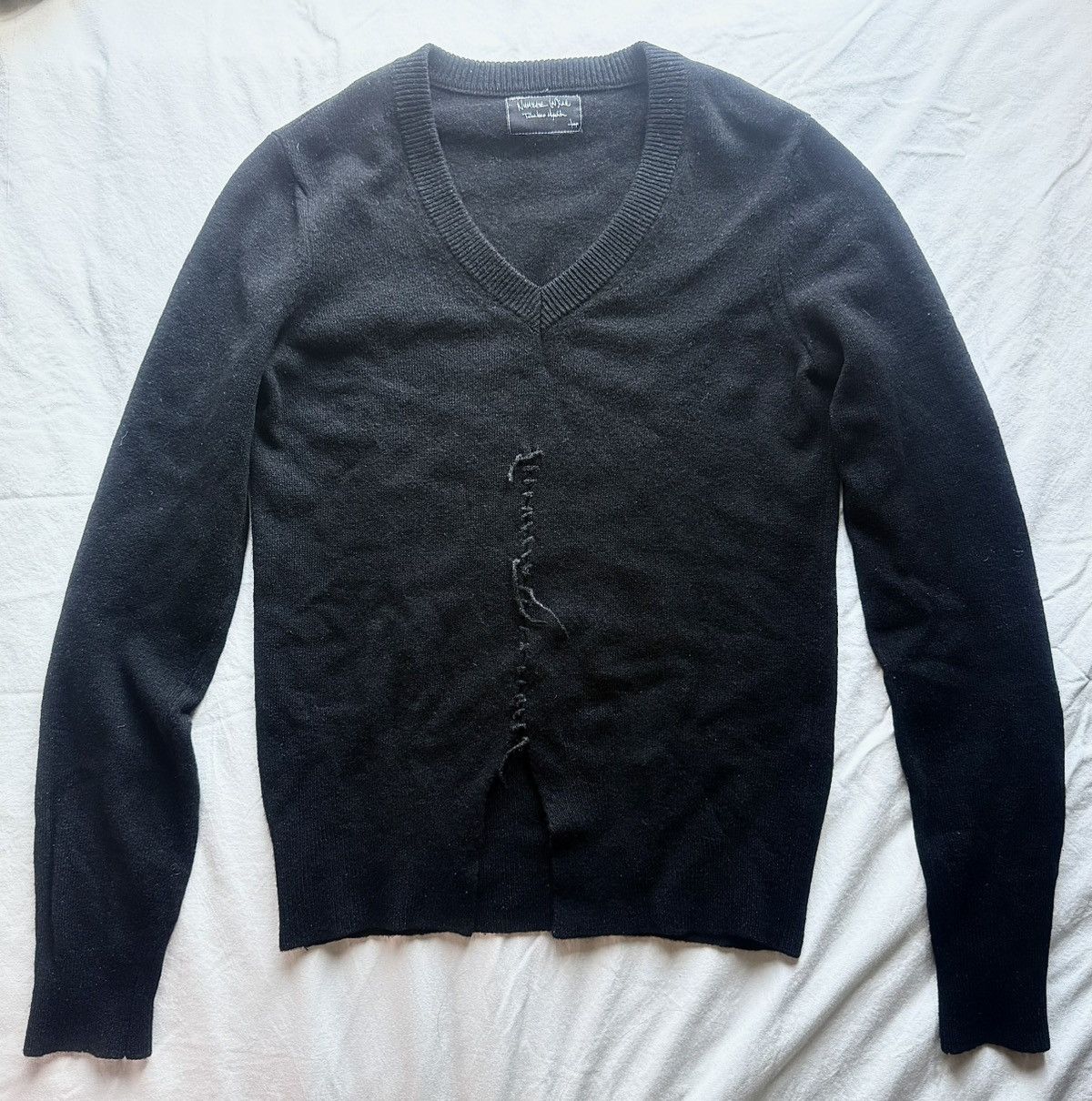 Japanese Brand Number (N)ine Takahiro Miyashita aw 06 “scar” sweatshirt Size US S / EU 44-46 / 1 - 1 Thumbnail