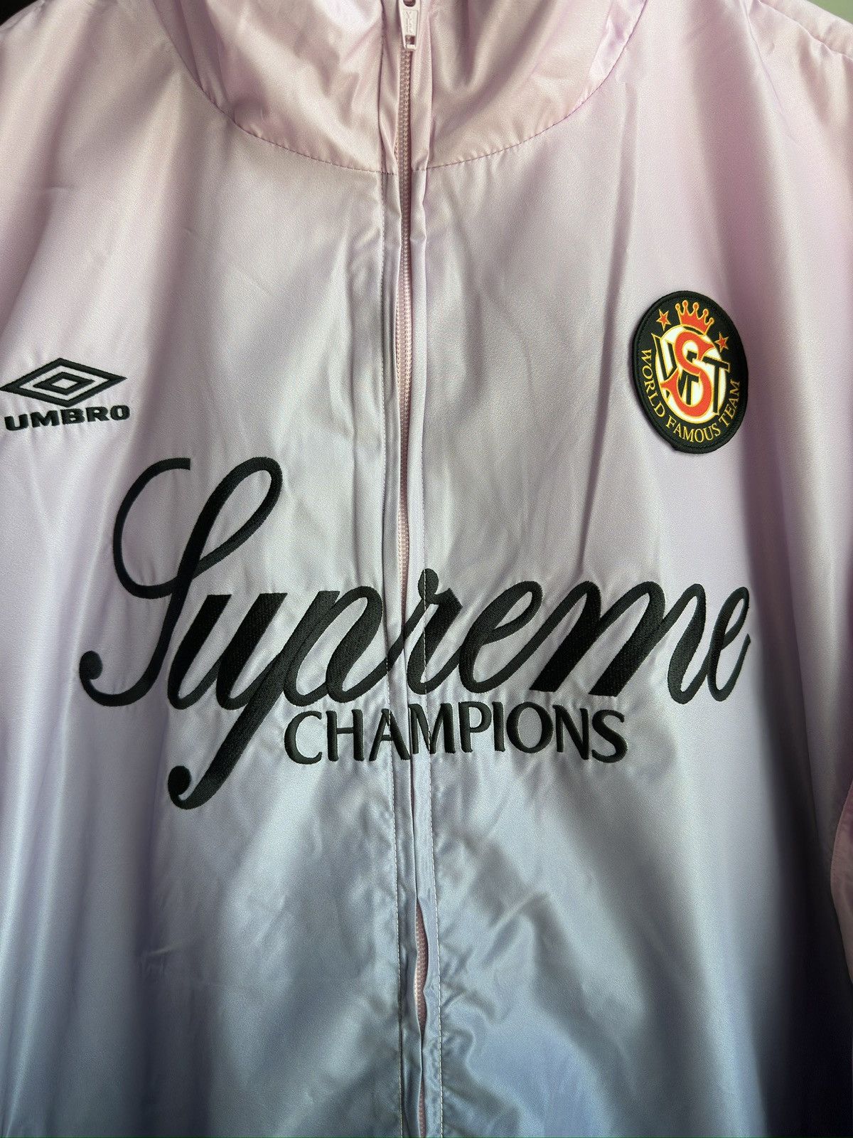 Supreme × Umbro Gradient Track Jacket Pink Size US XL / EU 56 / 4 - 3 Thumbnail