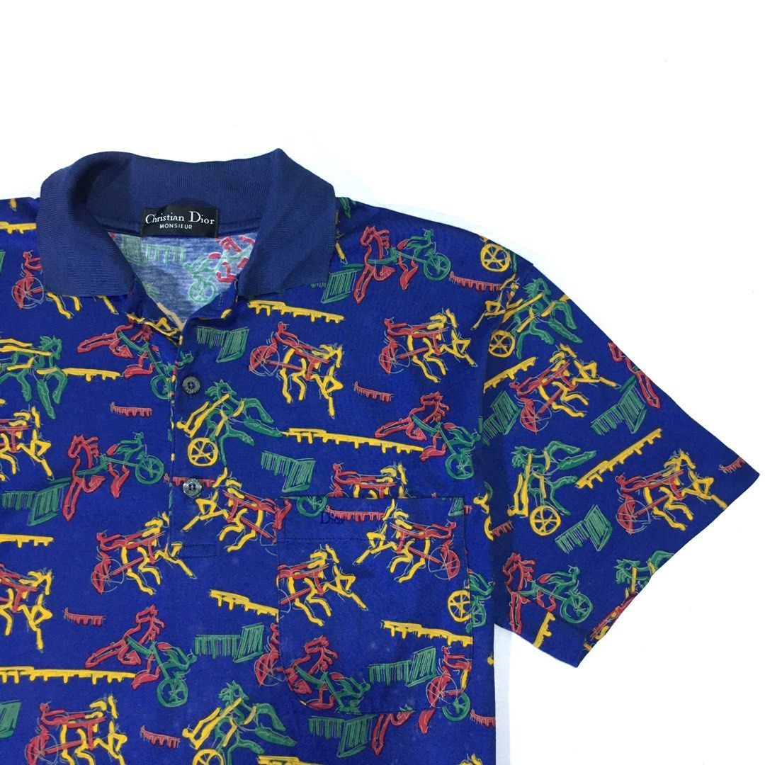 Christian Dior Monsieur Vintage Christian Dior Polo Shirt Size US S / EU 44-46 / 1 - 5 Thumbnail