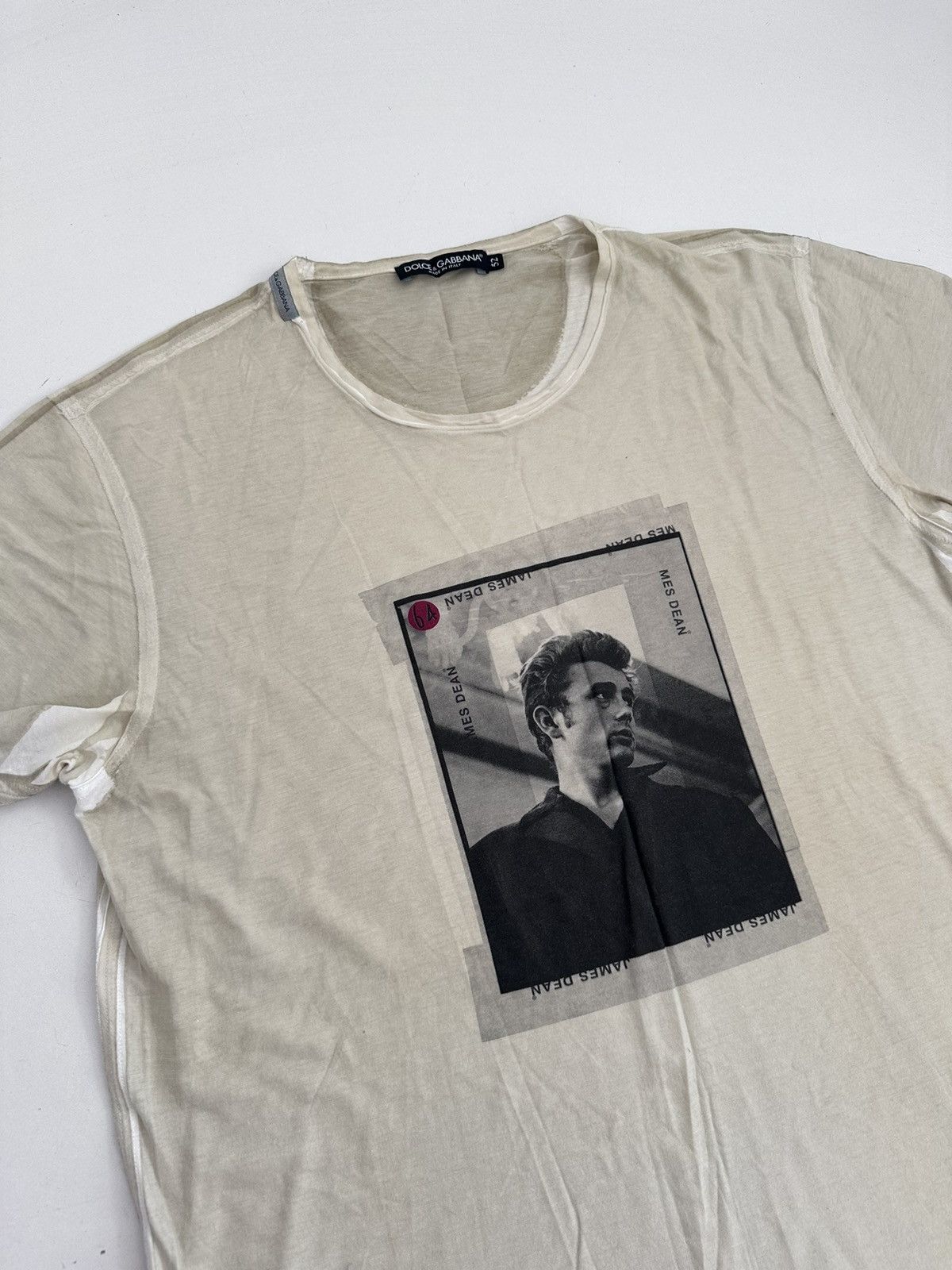 Dolce & Gabbana Dolce Gabbana James Dean T Shirt Cotton Size52 Size US L / EU 52-54 / 3 - 1 Thumbnail