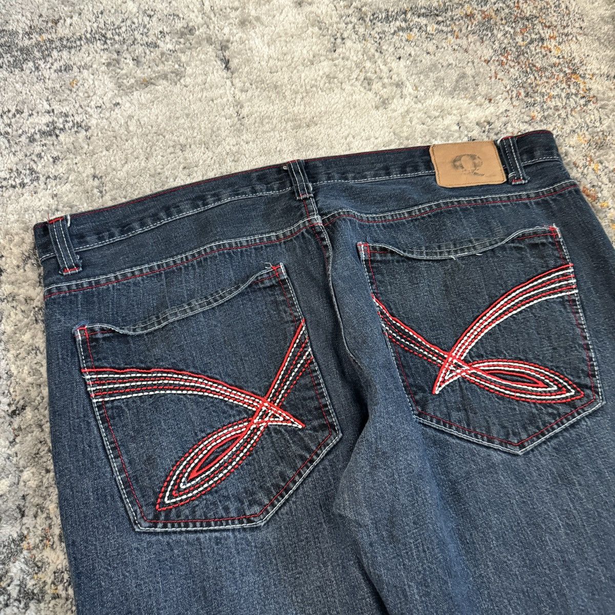 JNCO × Vintage Vintage Y2K baggy wide leg embroidered cybergoth jeans Size US 42 / EU 58 - 3 Thumbnail