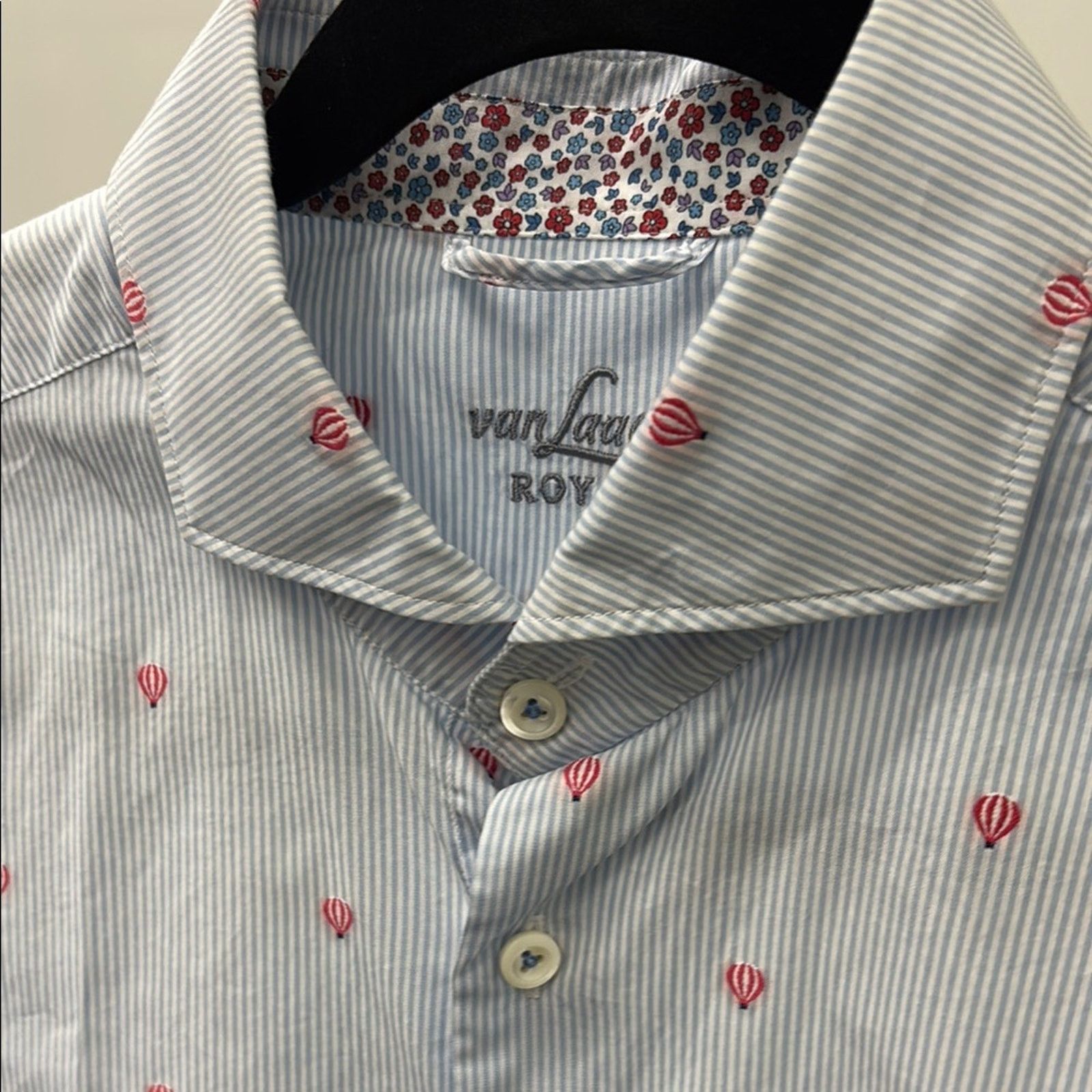 Other NWT Casual van Laack Royal Shirt cool style 4th of July 40 Size US M / EU 48-50 / 2 - 8 Thumbnail