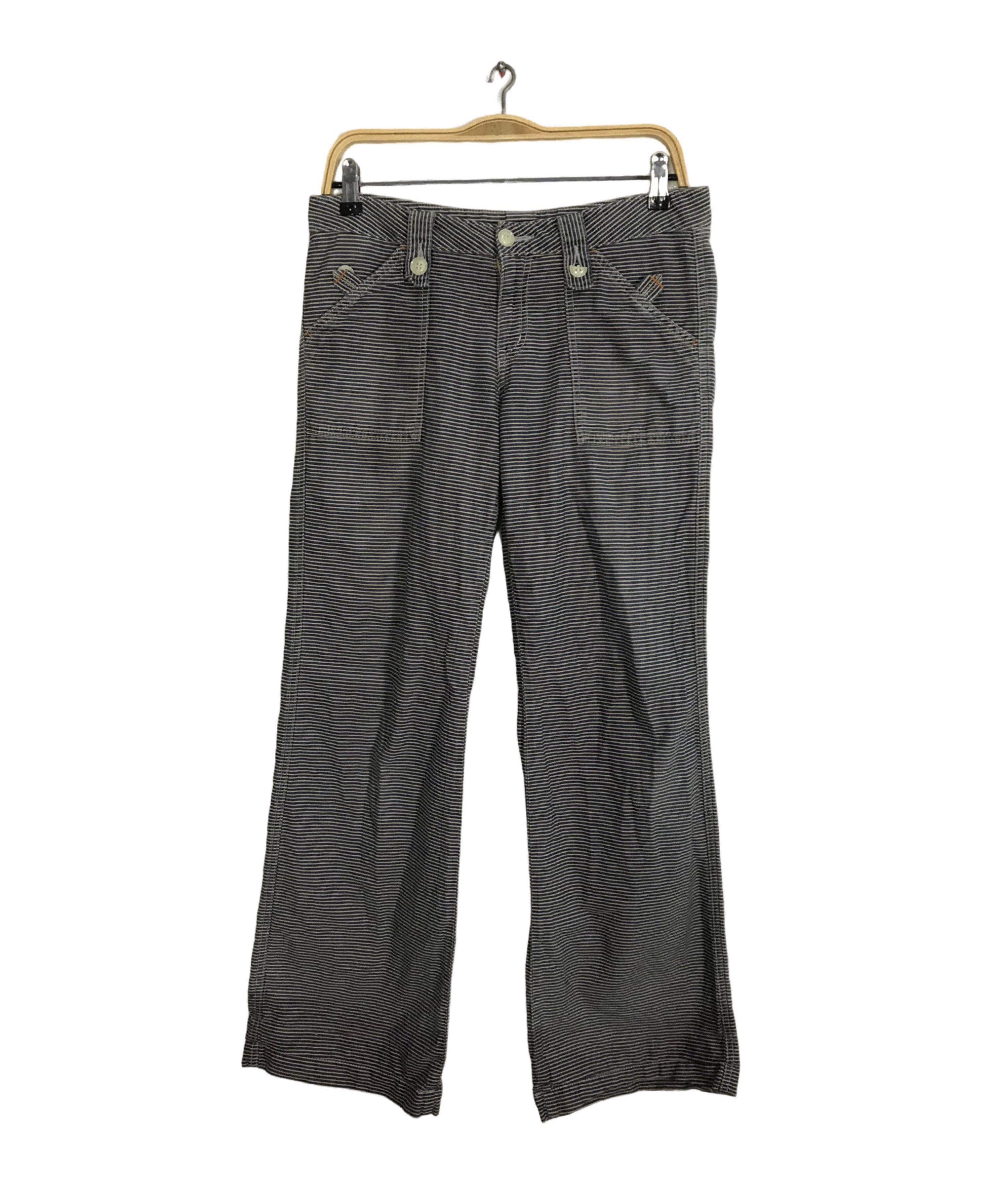 Japanese Brand Et Boite Hickory Soft Denim Jeans Pant Flap Pocket Size US 30 / EU 46 - 1 Thumbnail