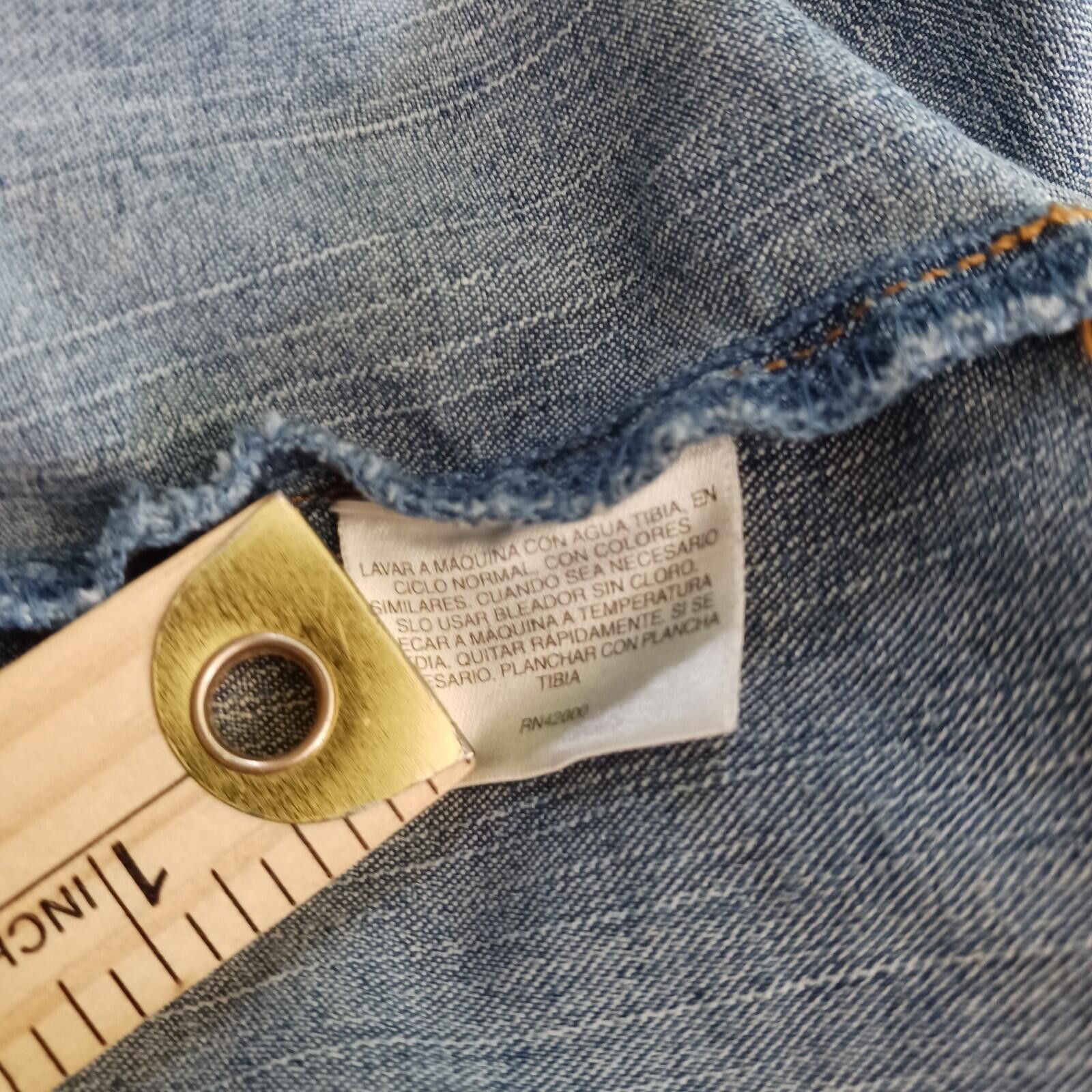 Other VTG Thalia Sodi Denim Women Jacket Jeans Blue Vest Size M Size M / US 6-8 / IT 42-44 - 4 Thumbnail