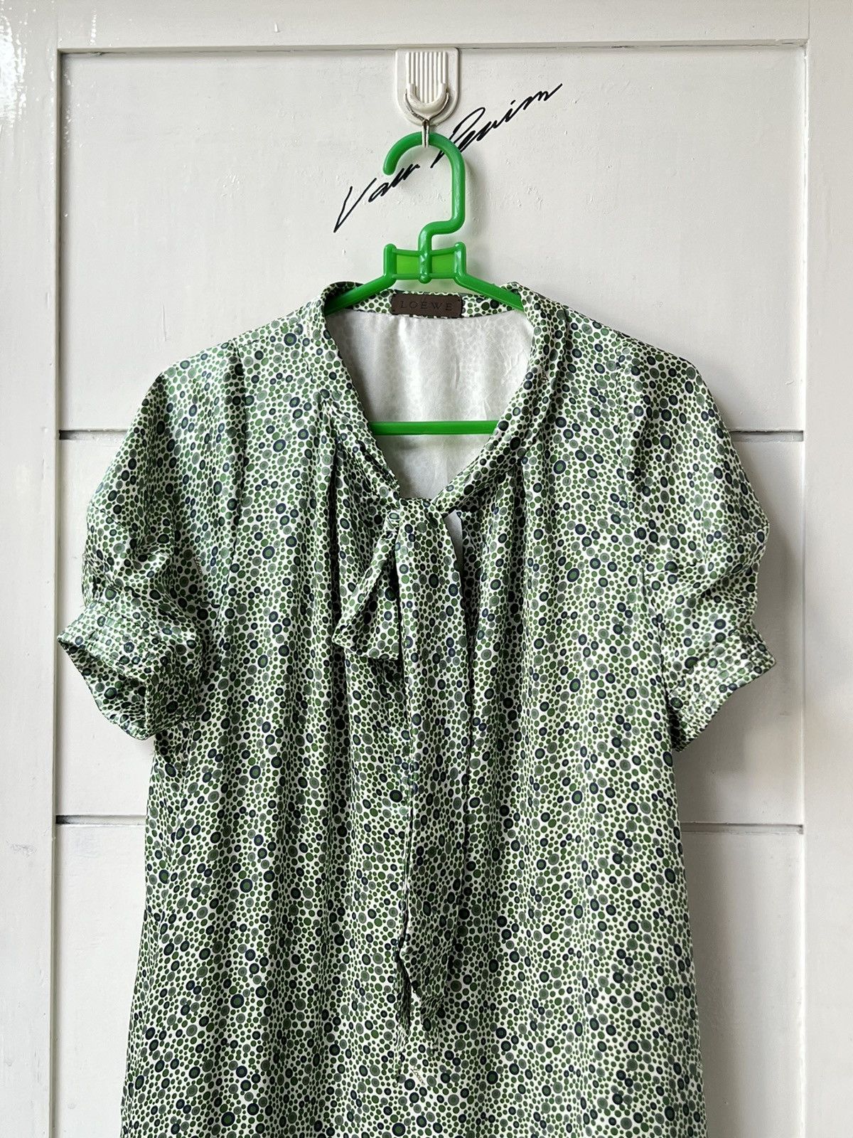 Loewe LOEWE Green Motive Dress Size S / US 4 / IT 40 - 15 Thumbnail