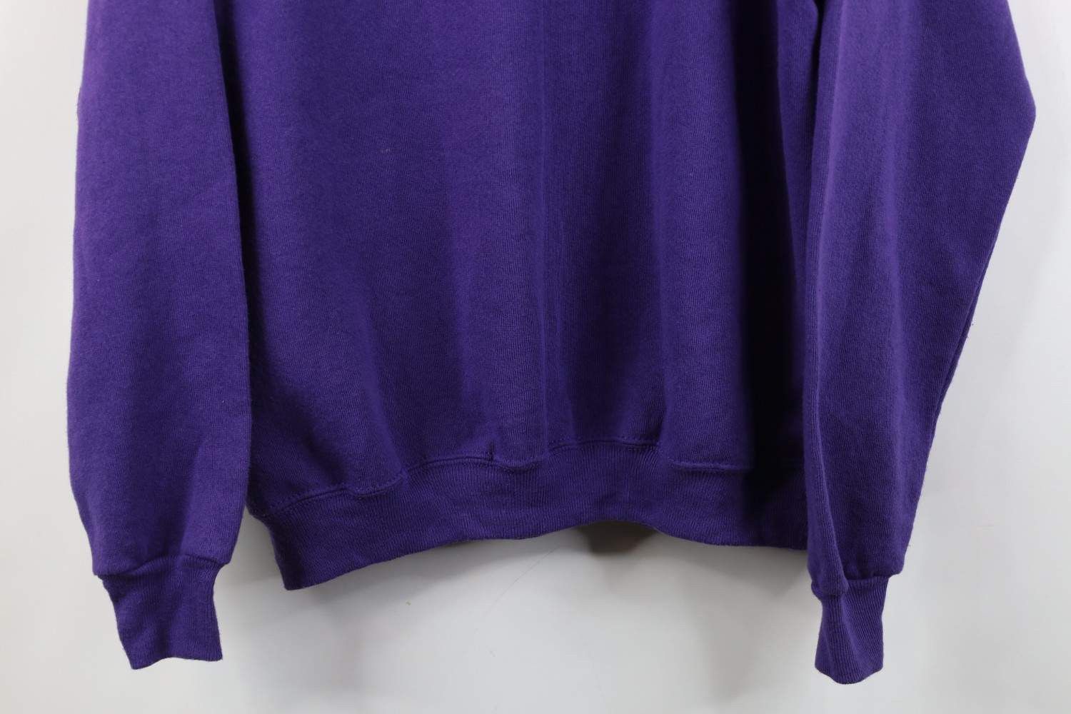 Vintage Vintage 90s Customer Driven McDonalds Sweatshirt Purple USA Size L / US 10 / IT 46 - 3 Thumbnail