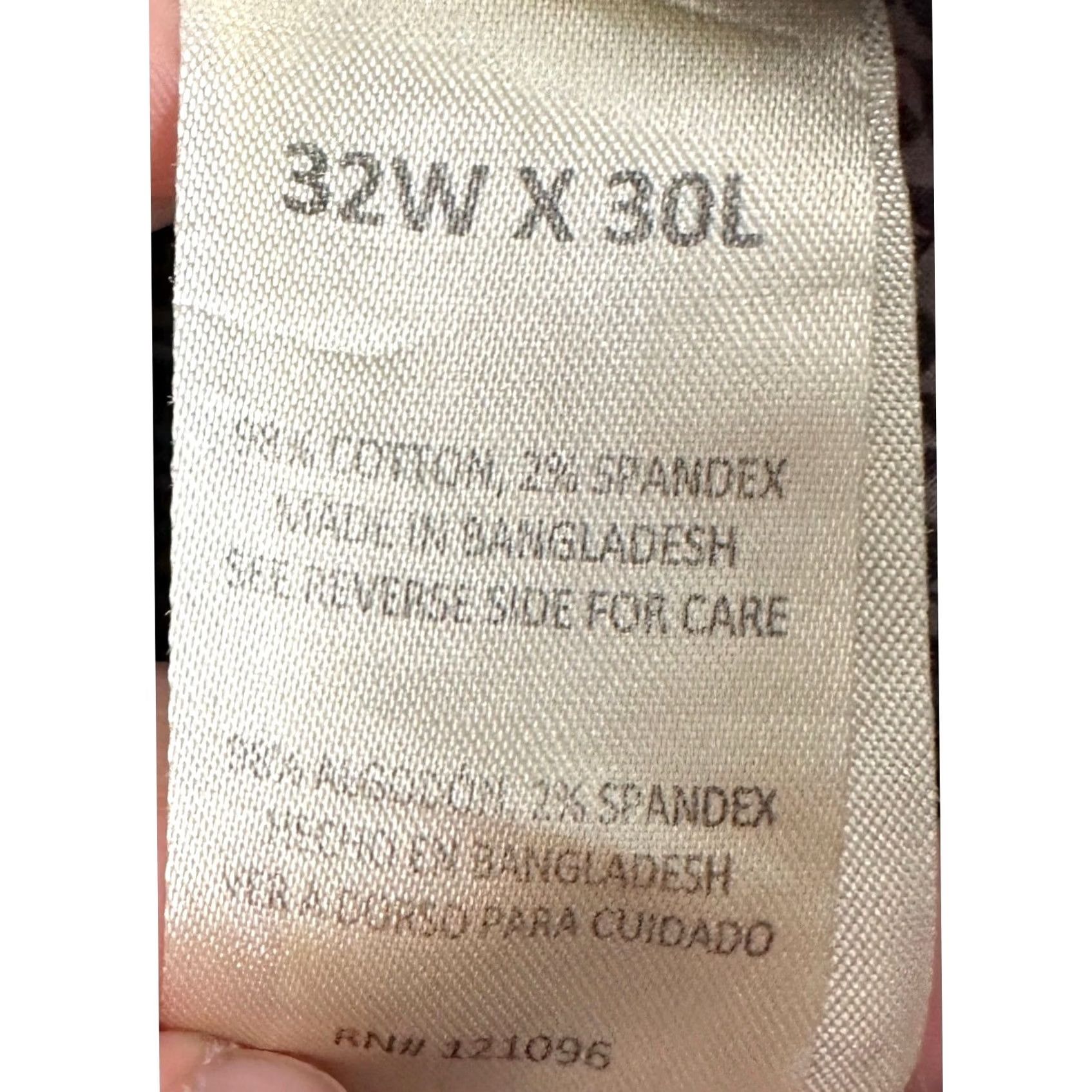 Weatherproof Weatherproof Vintage Mens Pants - Mid Rise Gray Chino Straight Leg Size US 32 / EU 48 - 4 Thumbnail