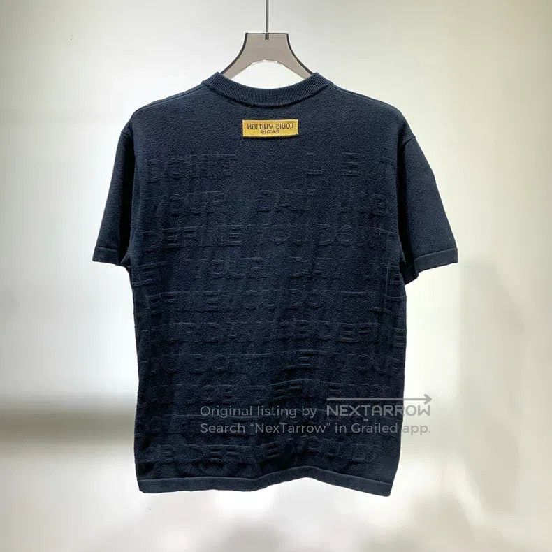 Louis Vuitton Louis Vuitton Black Alphabet Bullet Screen Knit Short Slee Size US S / EU 44-46 / 1 - 3 Thumbnail