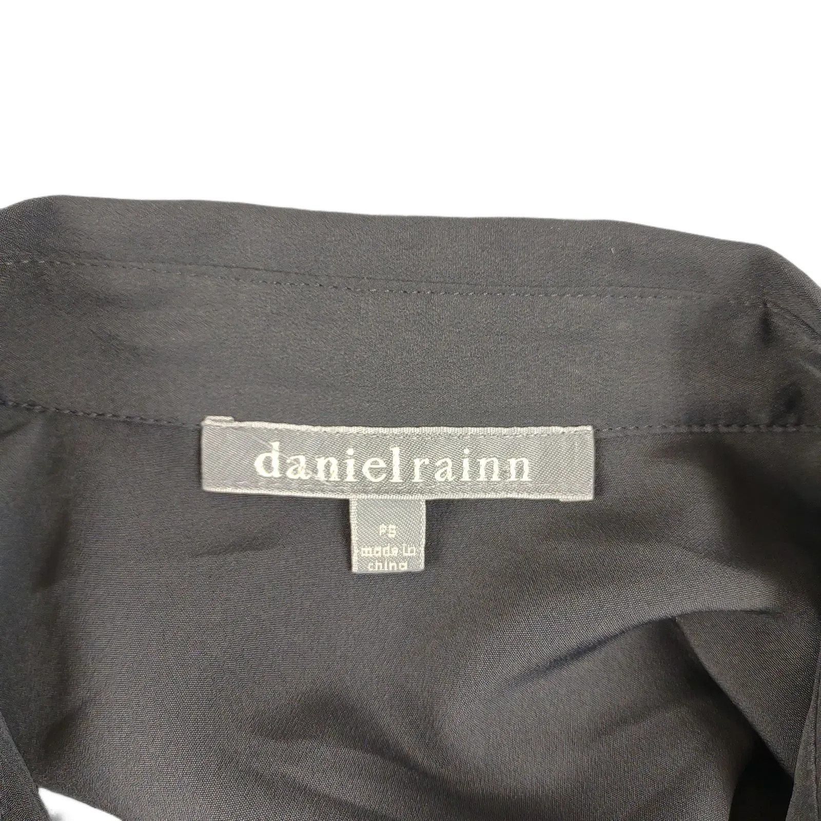 Other DANIEL RAINN Front Pleats Gray Button Up Blouse Petite Small Size S / US 4 / IT 40 - 3 Thumbnail